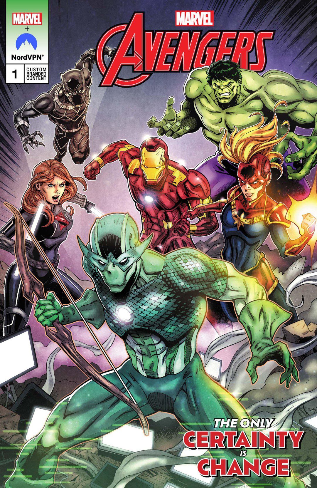 Avengers The Only Certainty is Change Issue 1 (2024) Read Free Online