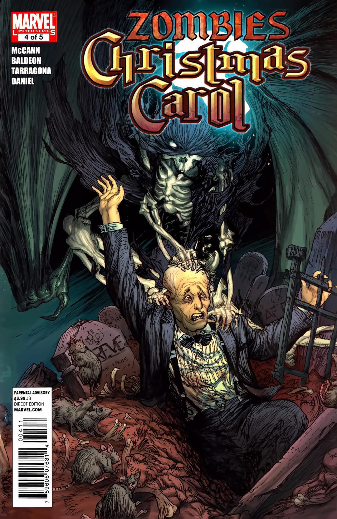 Marvel Zombies Christmas Carol Issue 4 (2011)