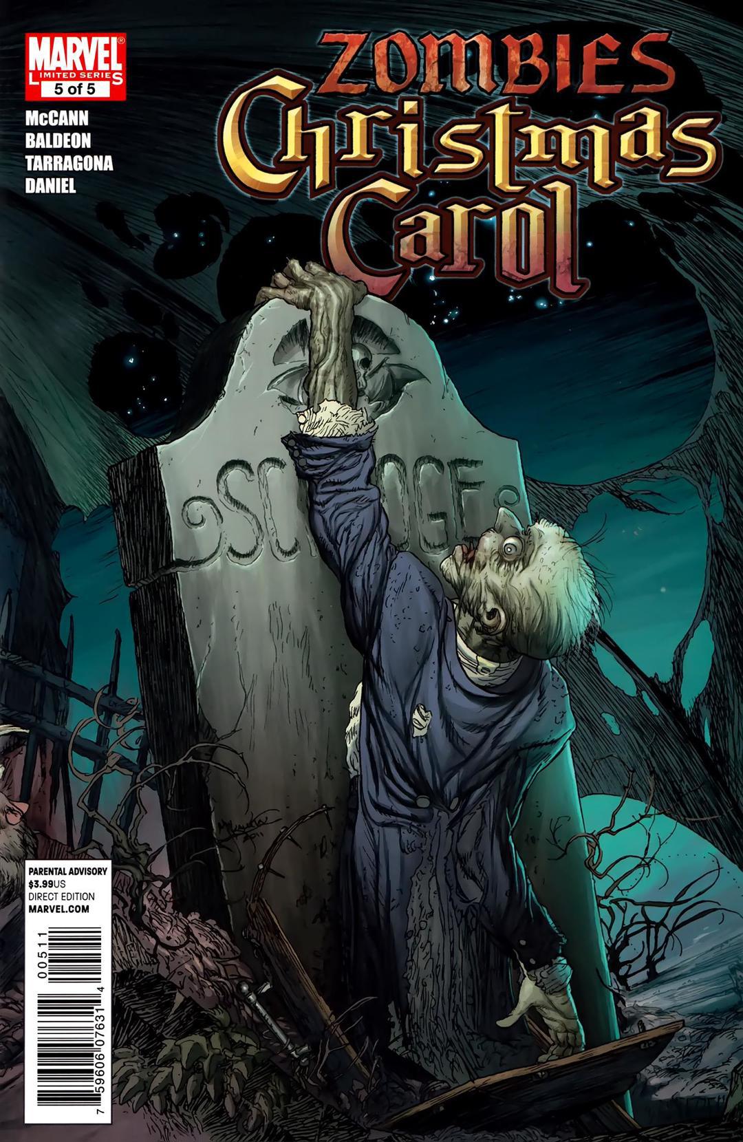 Marvel Zombies Christmas Carol Issue 5 (2011)