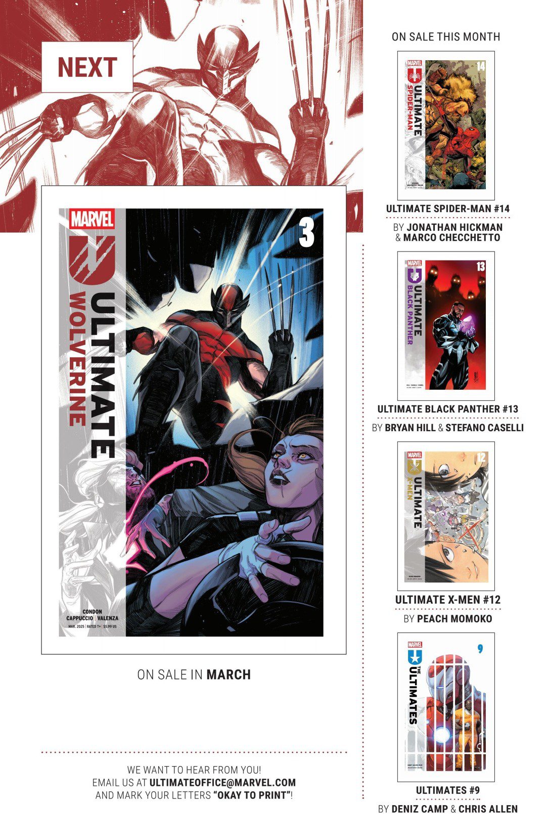 Ultimate Wolverine Issue 2 (2025)
