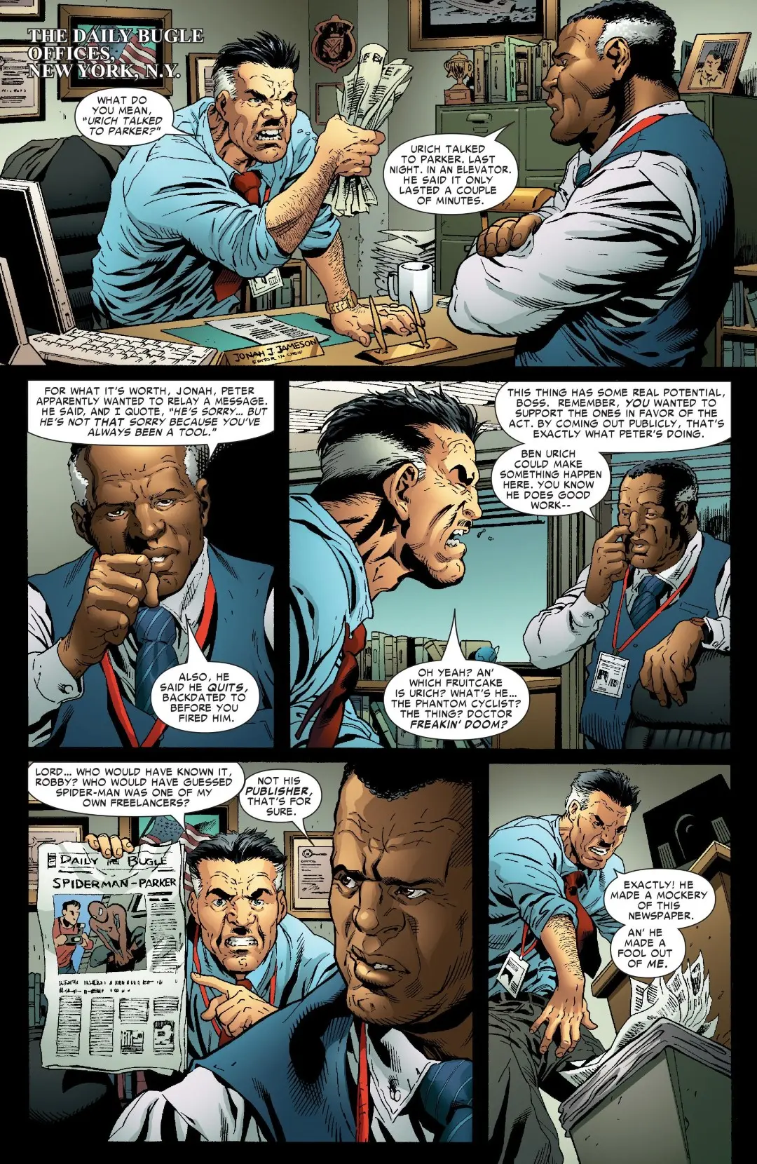 Civil War - Front Line #2 (of 11) (2006) - Page 8