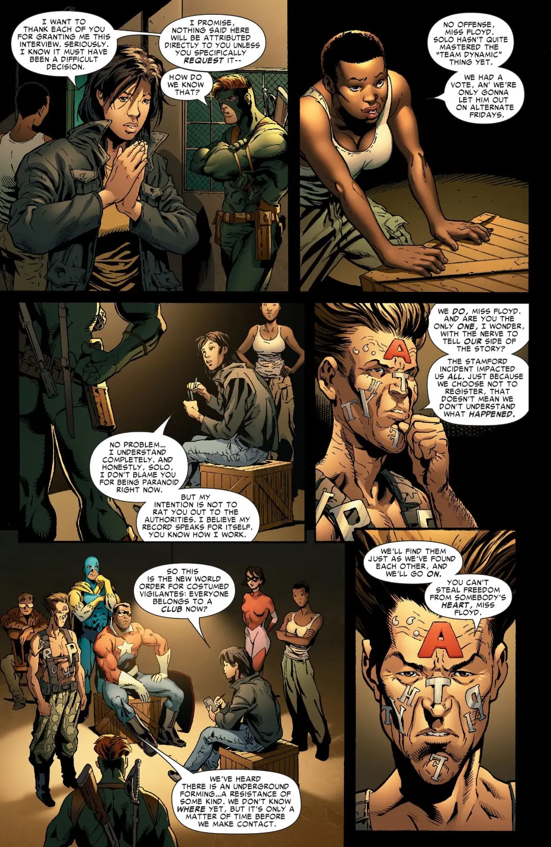 Civil War - Front Line #3 (of 11) (2006) - Page 5