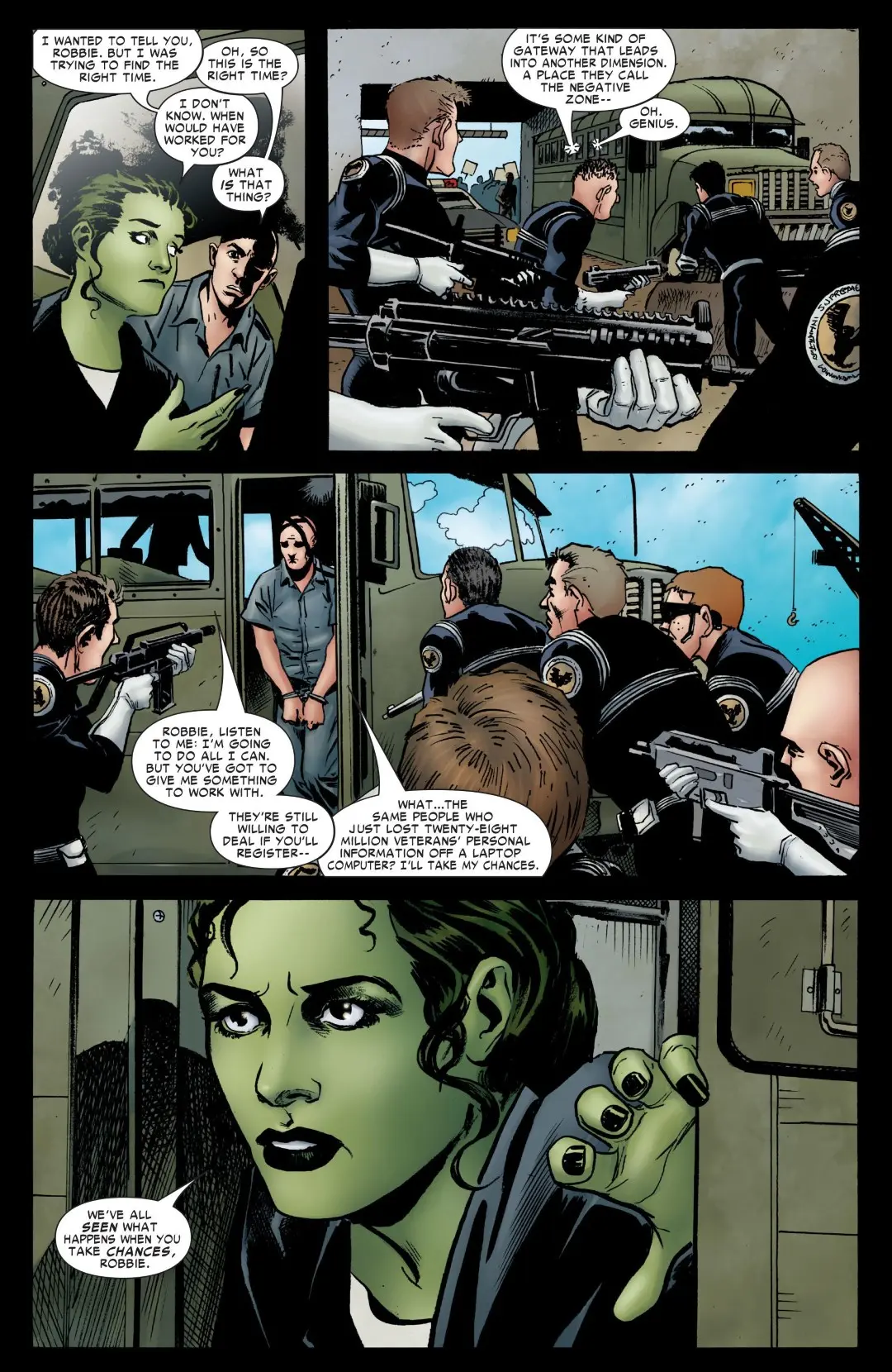 Civil War - Front Line #5 (of 11) (2006) - Page 18