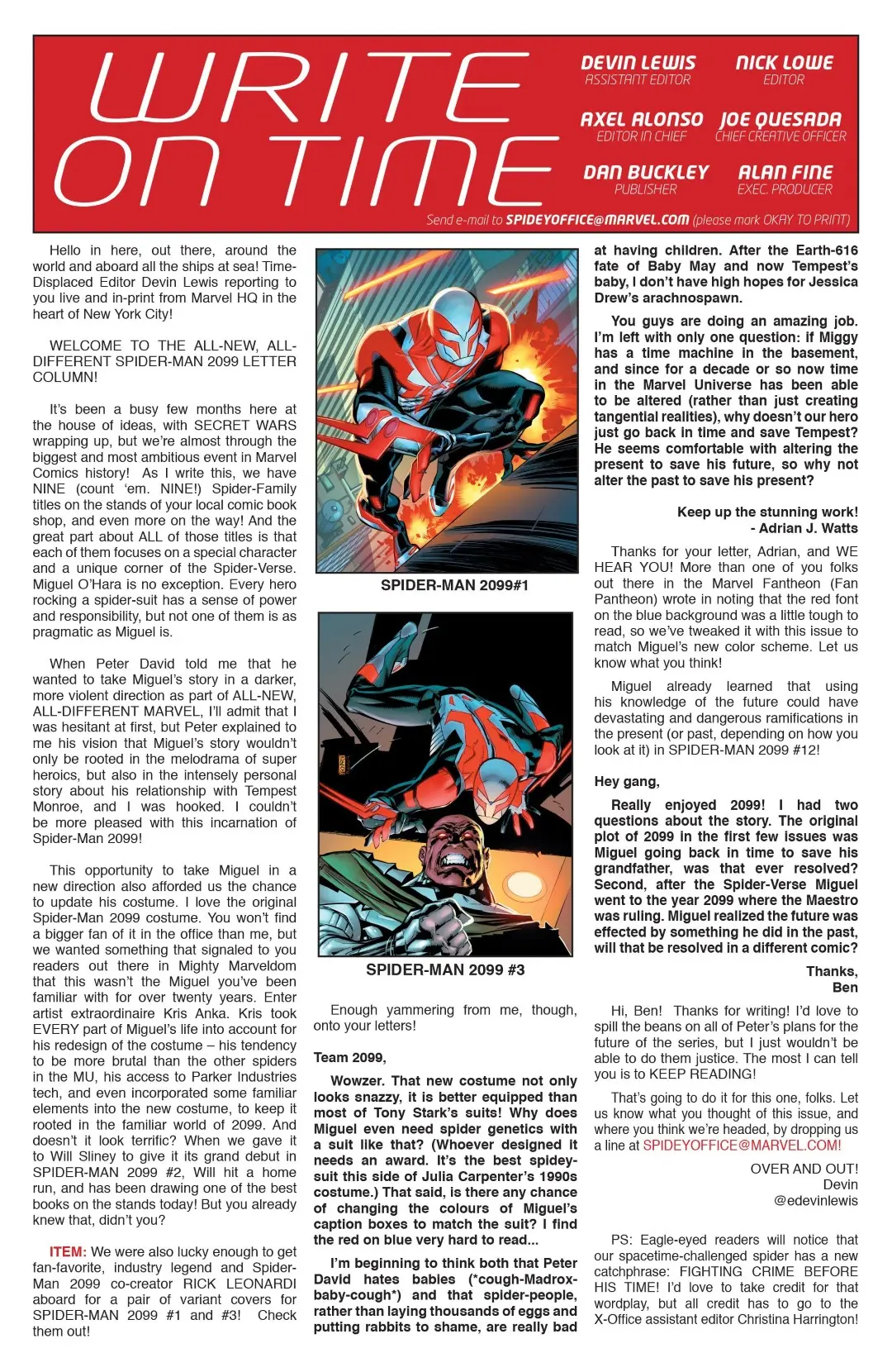 Spider-Man 2099 #4 (2016) - Page 23