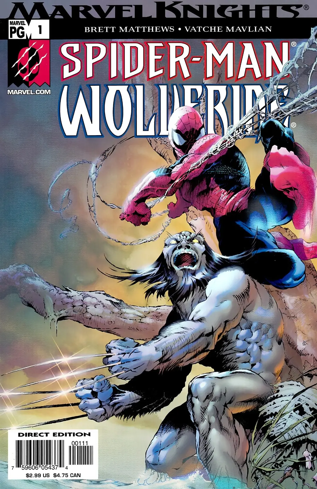 Spider-Man & Wolverine Issue 1 (2003)
