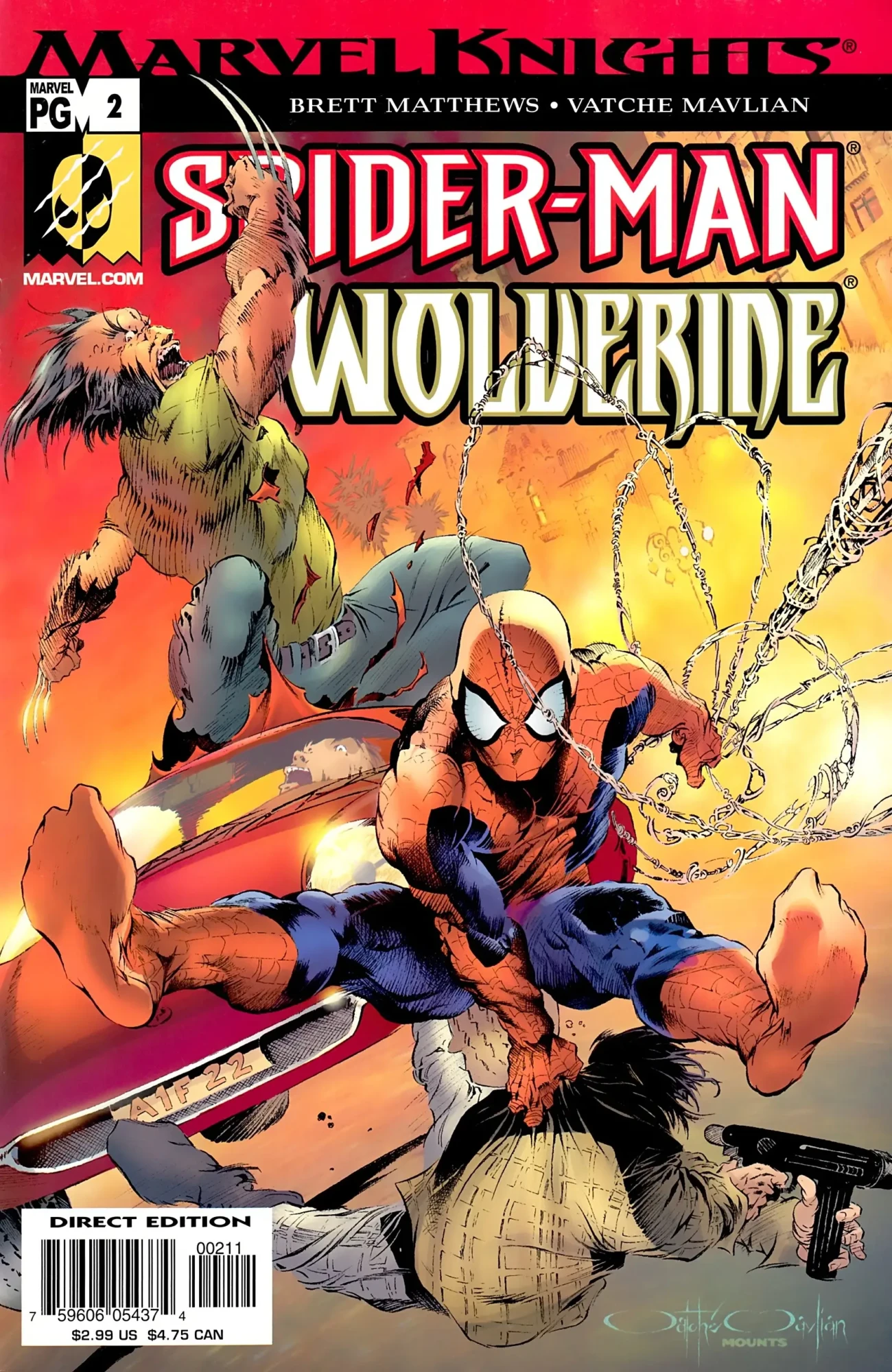 Spider-Man & Wolverine Issue 2 (2003)