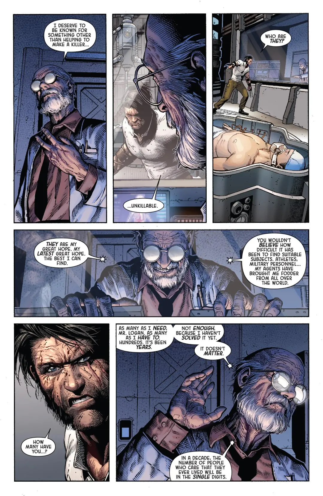 Death of Wolverine #4 (of 4) (2014) - Page 8