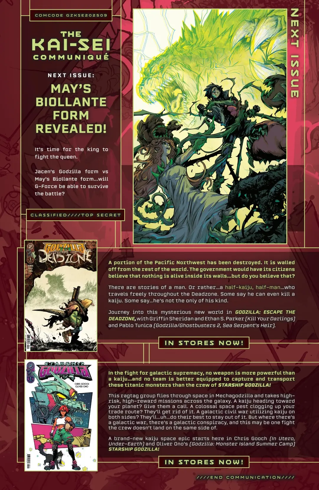 Godzilla Issue 10 (2026) Read Free Online