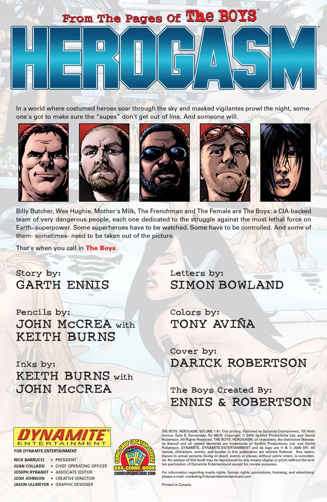 Herogasm #1 (of 6) (2009) - Page 2