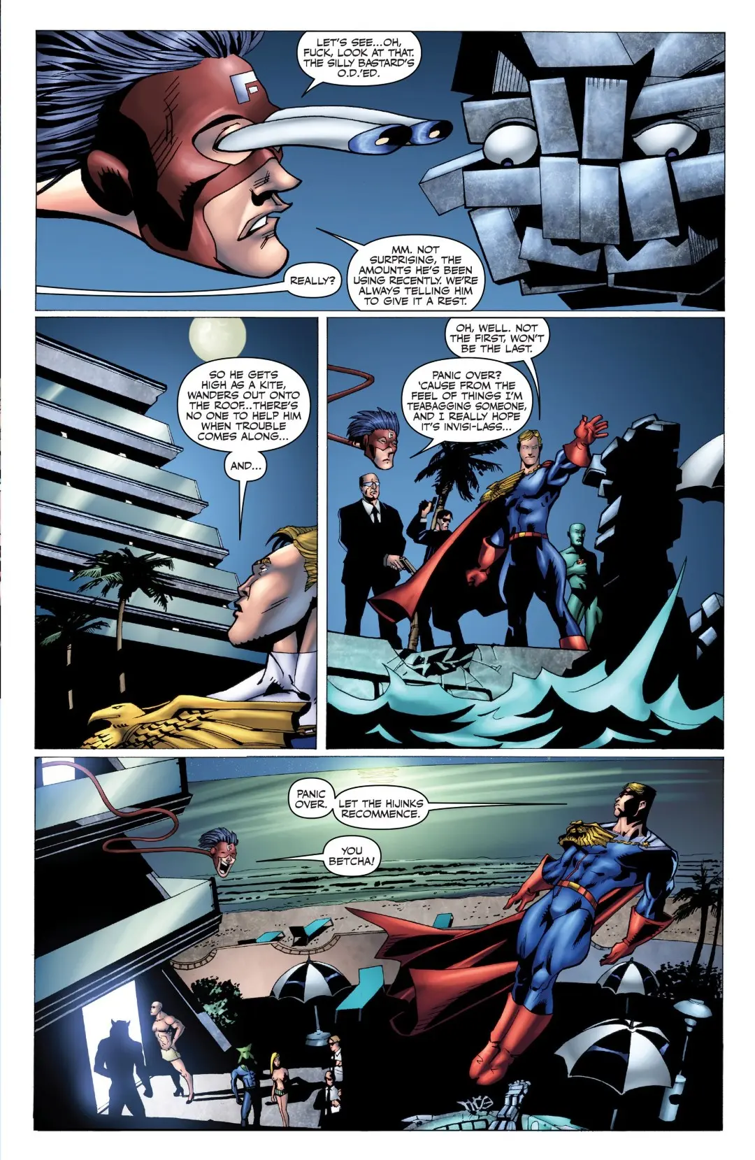 Herogasm #3 (of 6) (2009) - Page 11