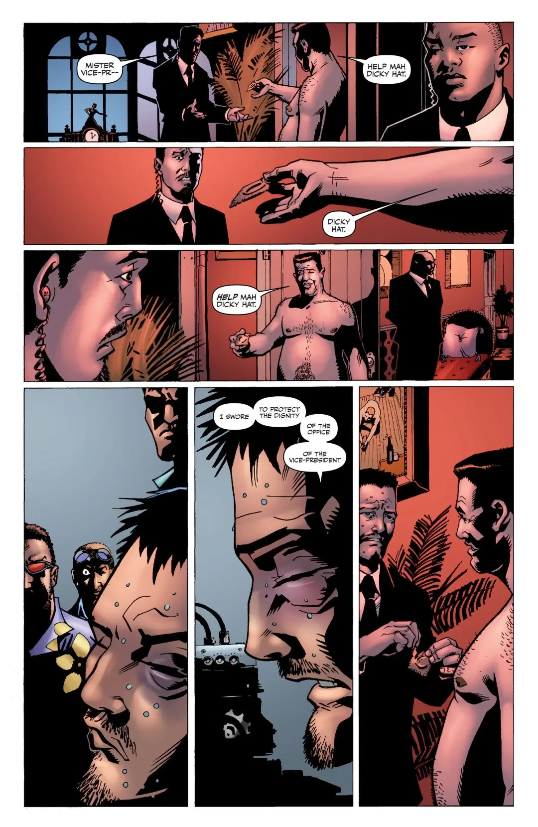 Herogasm #4 (of 6) (2009) - Page 12