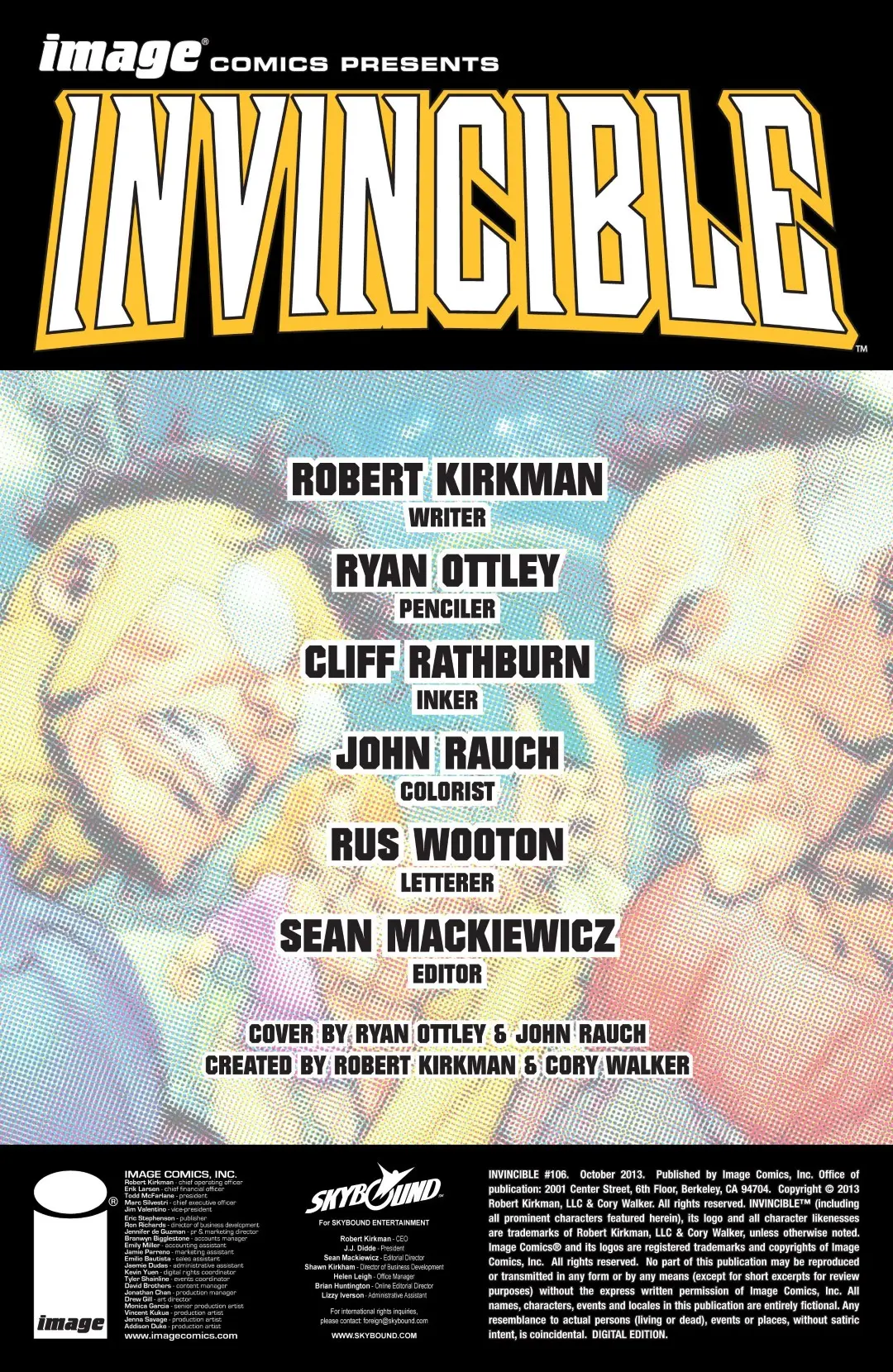 Invincible Issue 106 (2013)