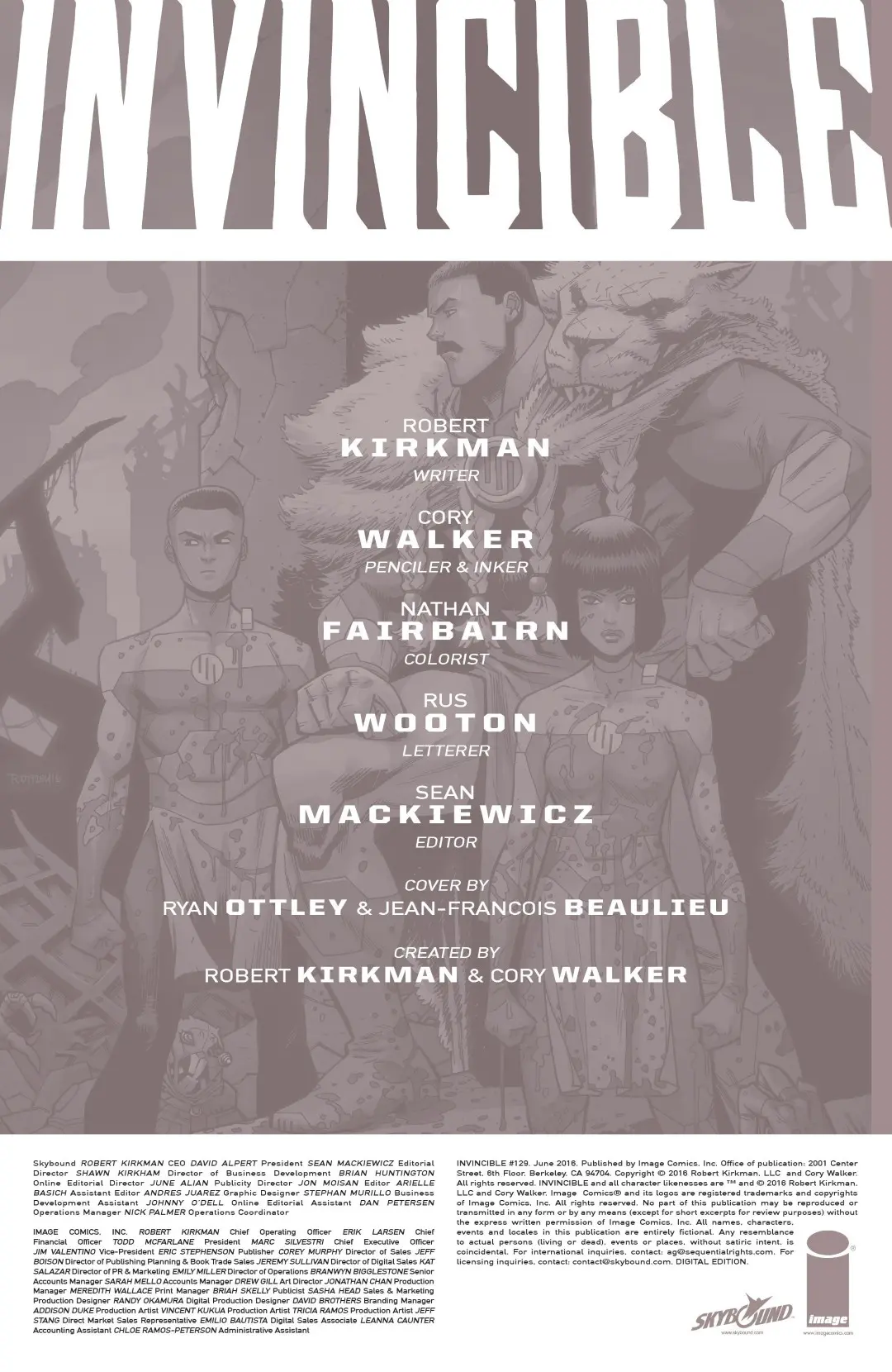 Invincible Issue 129 (2016)