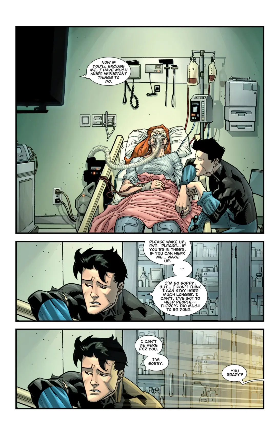 Invincible Crying Comic Invincible Issue 061 (2009)