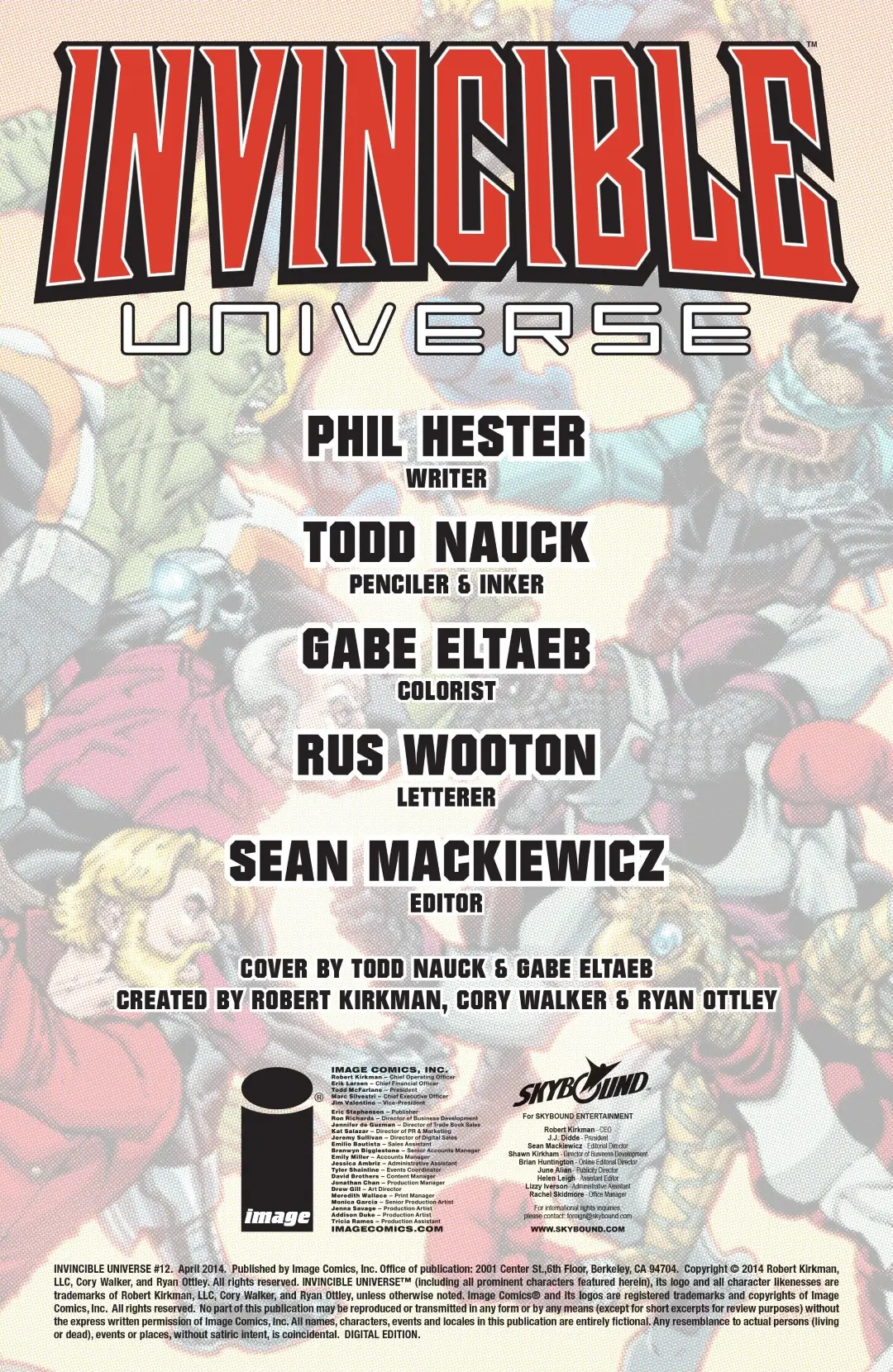Invincible Universe #12 (2014) - Page 2