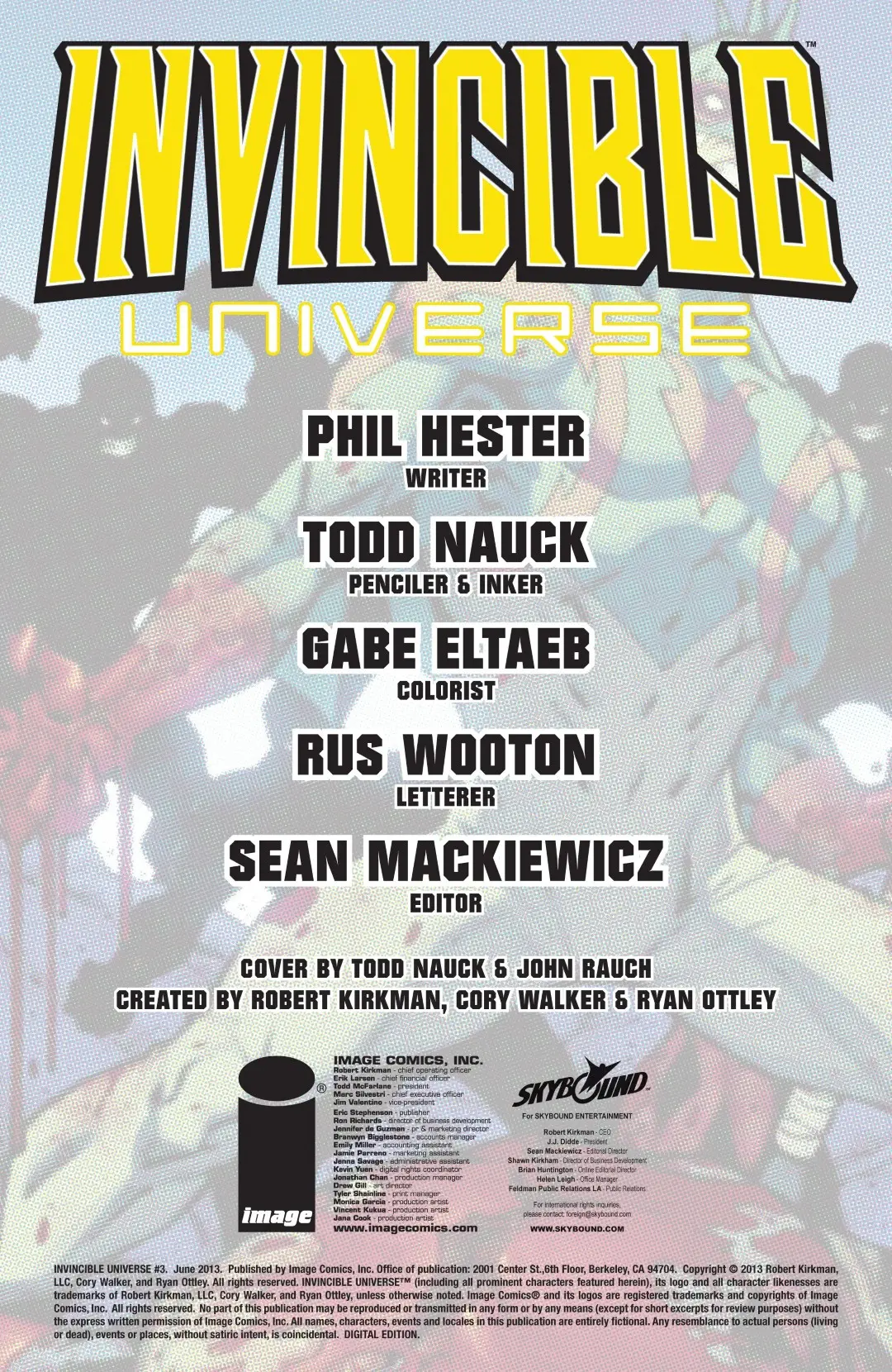 Invincible Universe #3 (2013) - Page 2