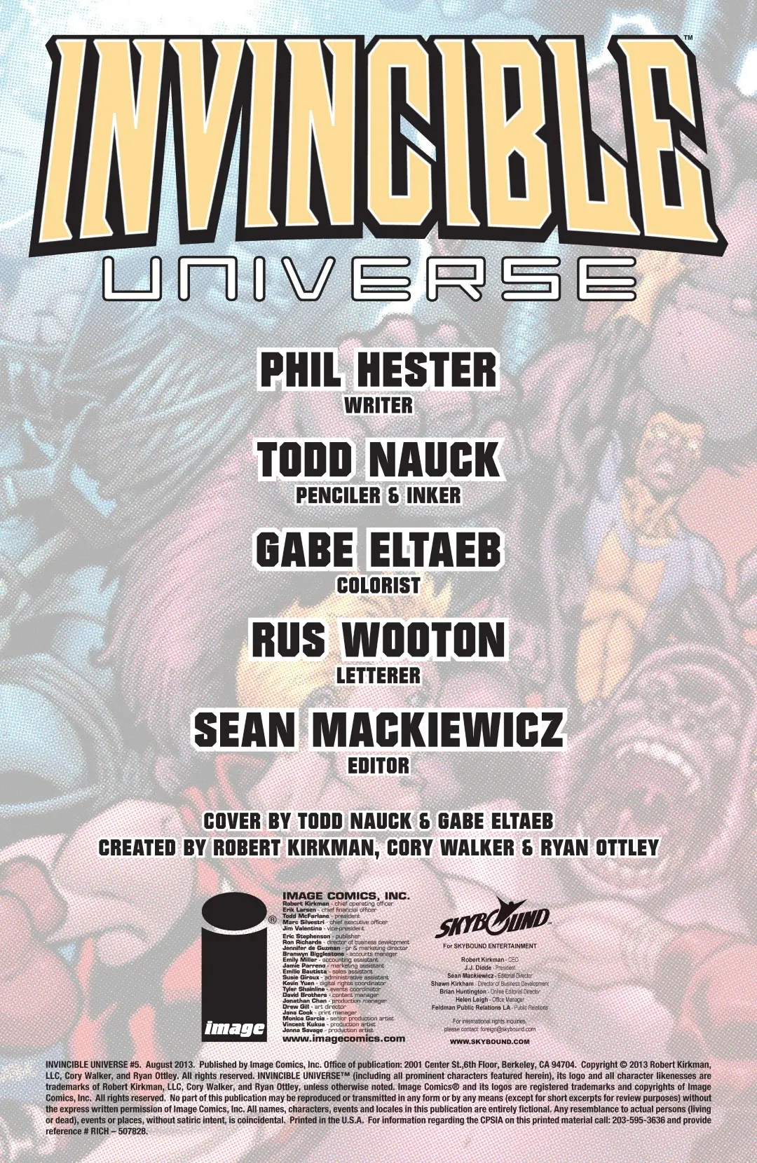Invincible Universe #5 (2013) - Page 2