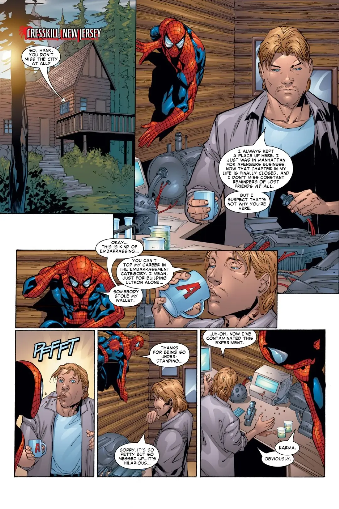 Marvel Knights Spider-Man #15 (2005) - Page 8