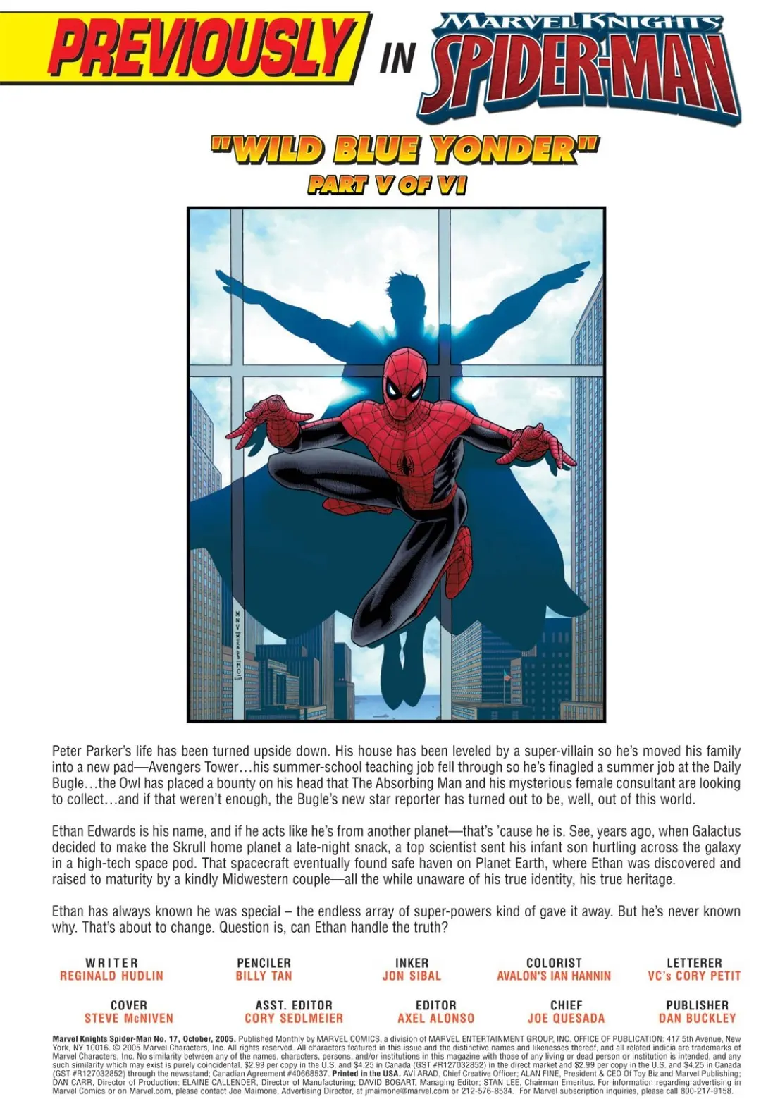 Marvel Knights Spider-Man #17 (2005) - Page 2