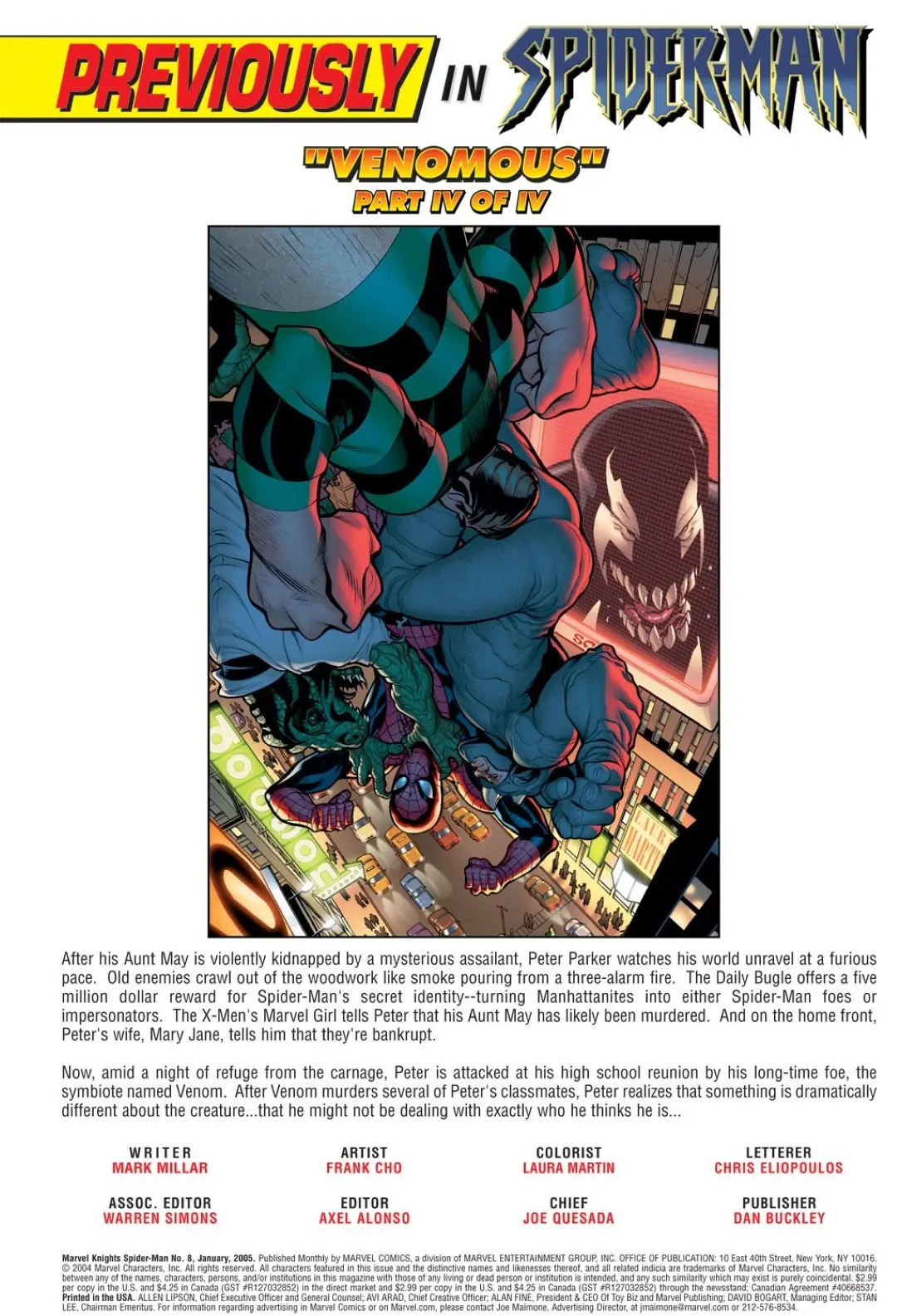 Marvel Knights Spider-Man #8 (2005) - Page 2