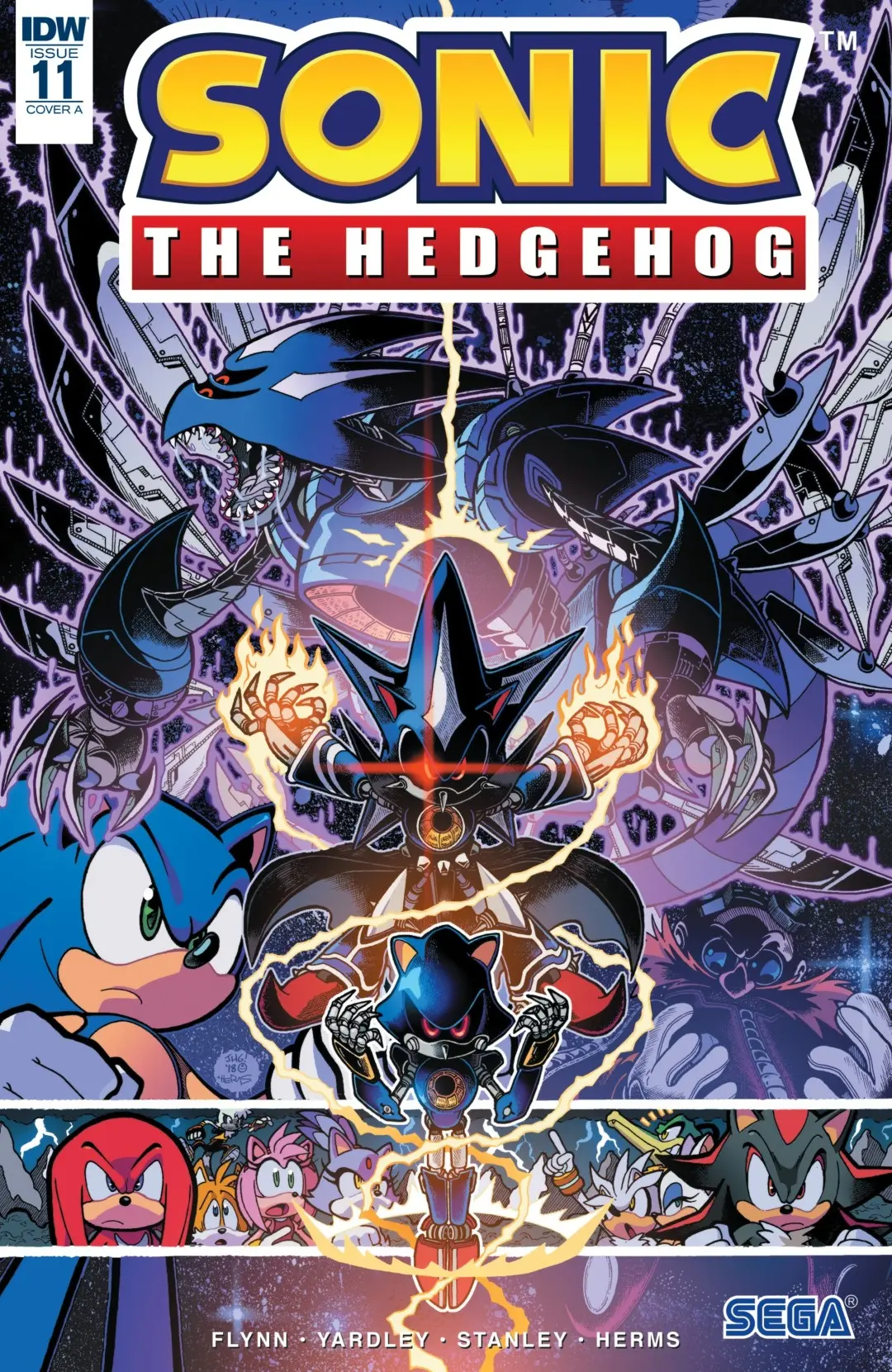 Sonic the Hedgehog Issue 11 (2018)