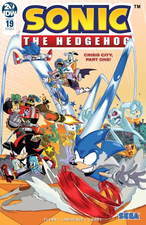 Sonic The Hedgehog #19 (2019) - Page 1 - Copy