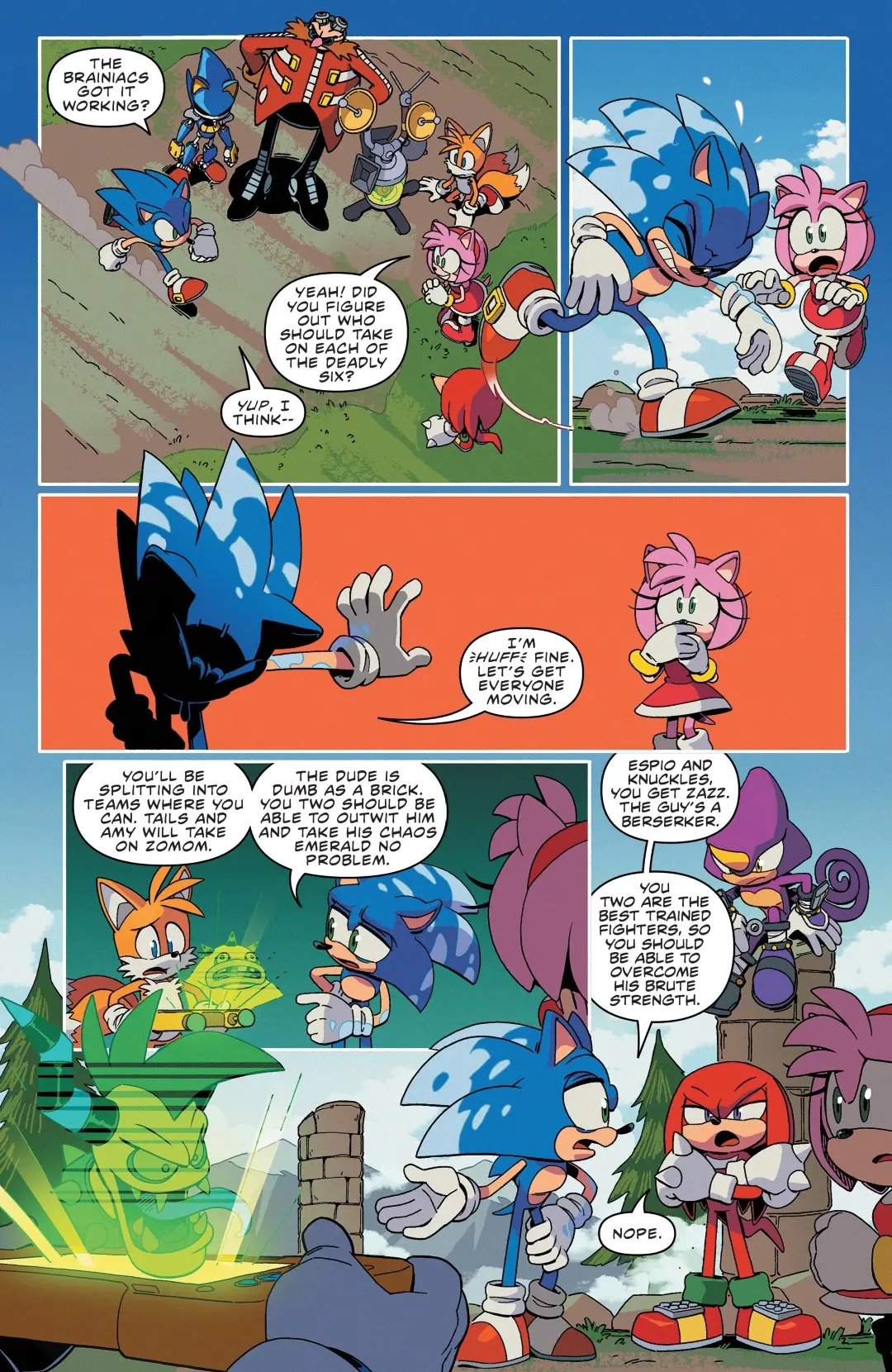 Sonic The Hedgehog #26 (2020) - Page 6