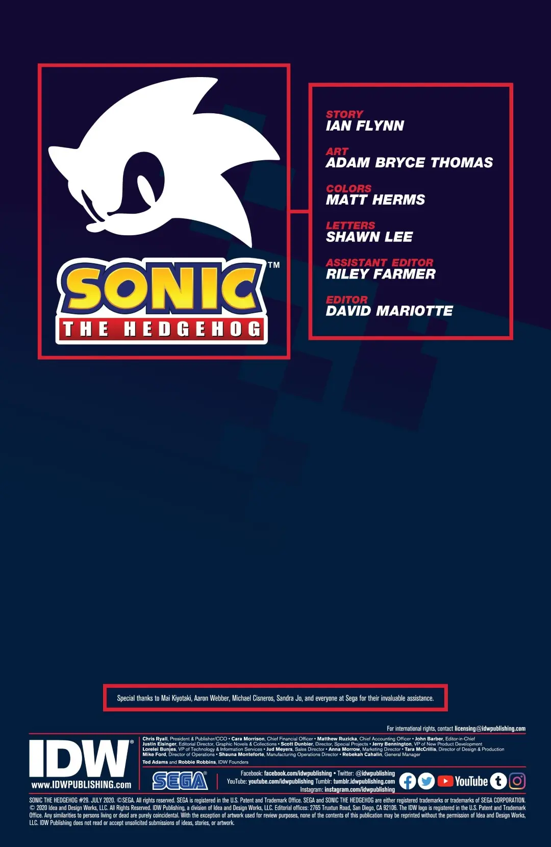 Sonic The Hedgehog #29 (2020) - Page 2