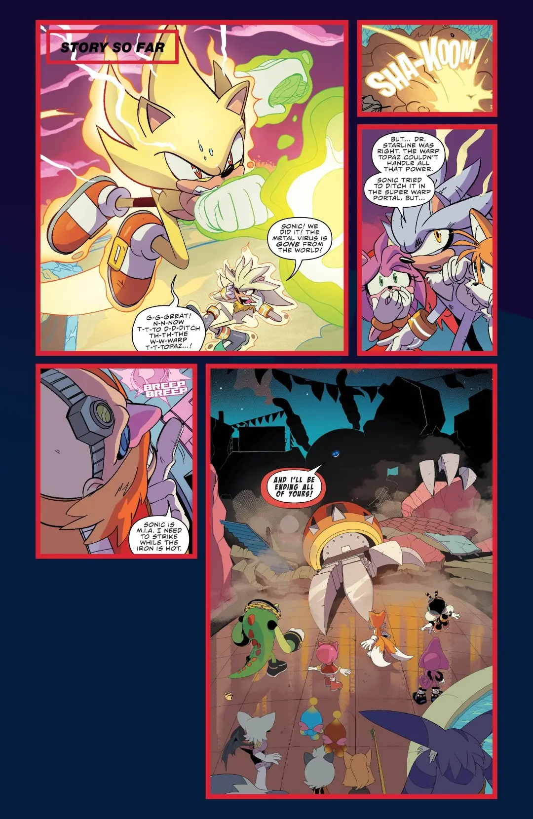 Sonic The Hedgehog #32 (2020) - Page 3