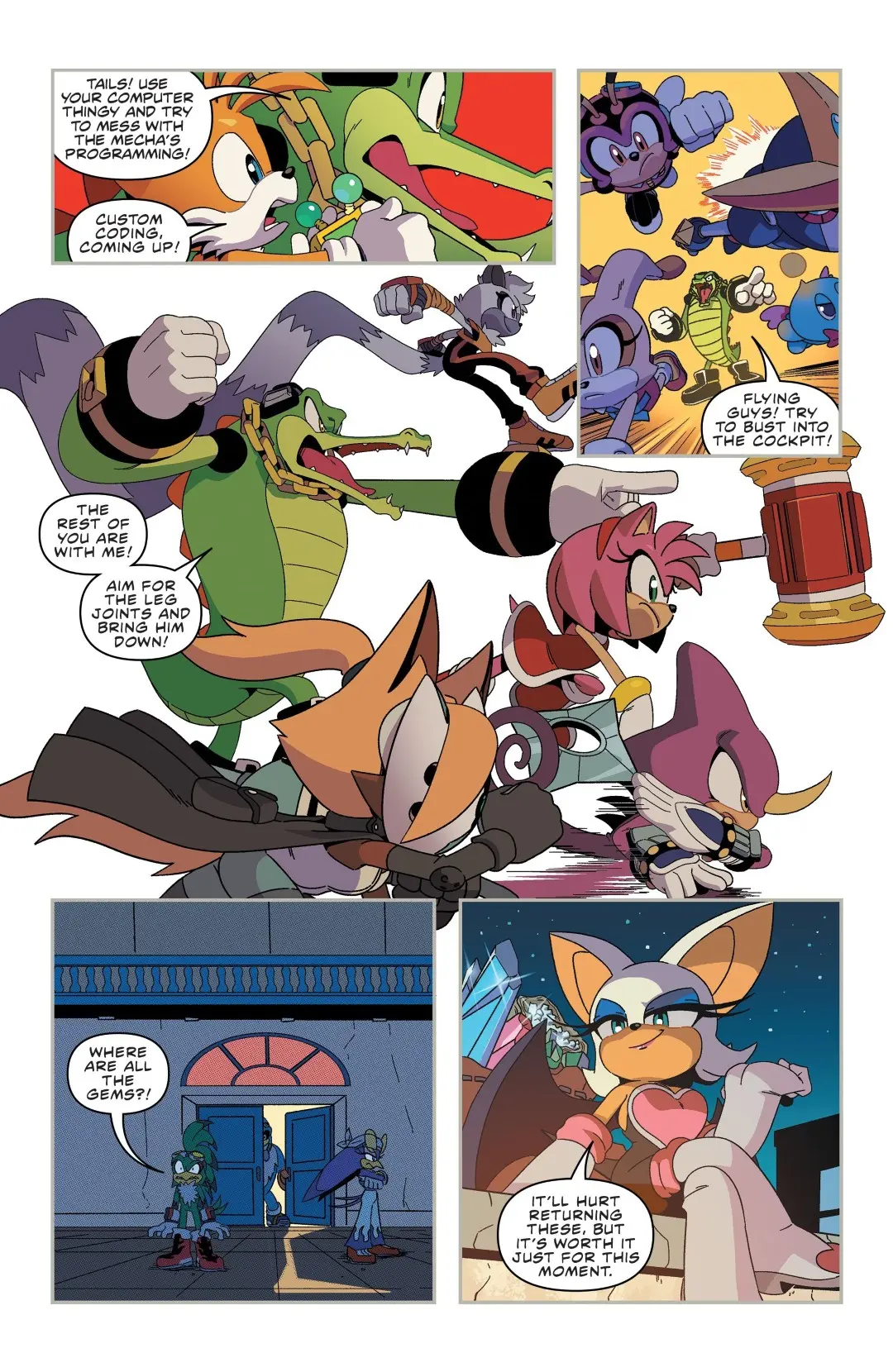 Sonic The Hedgehog #32 (2020) - Page 7