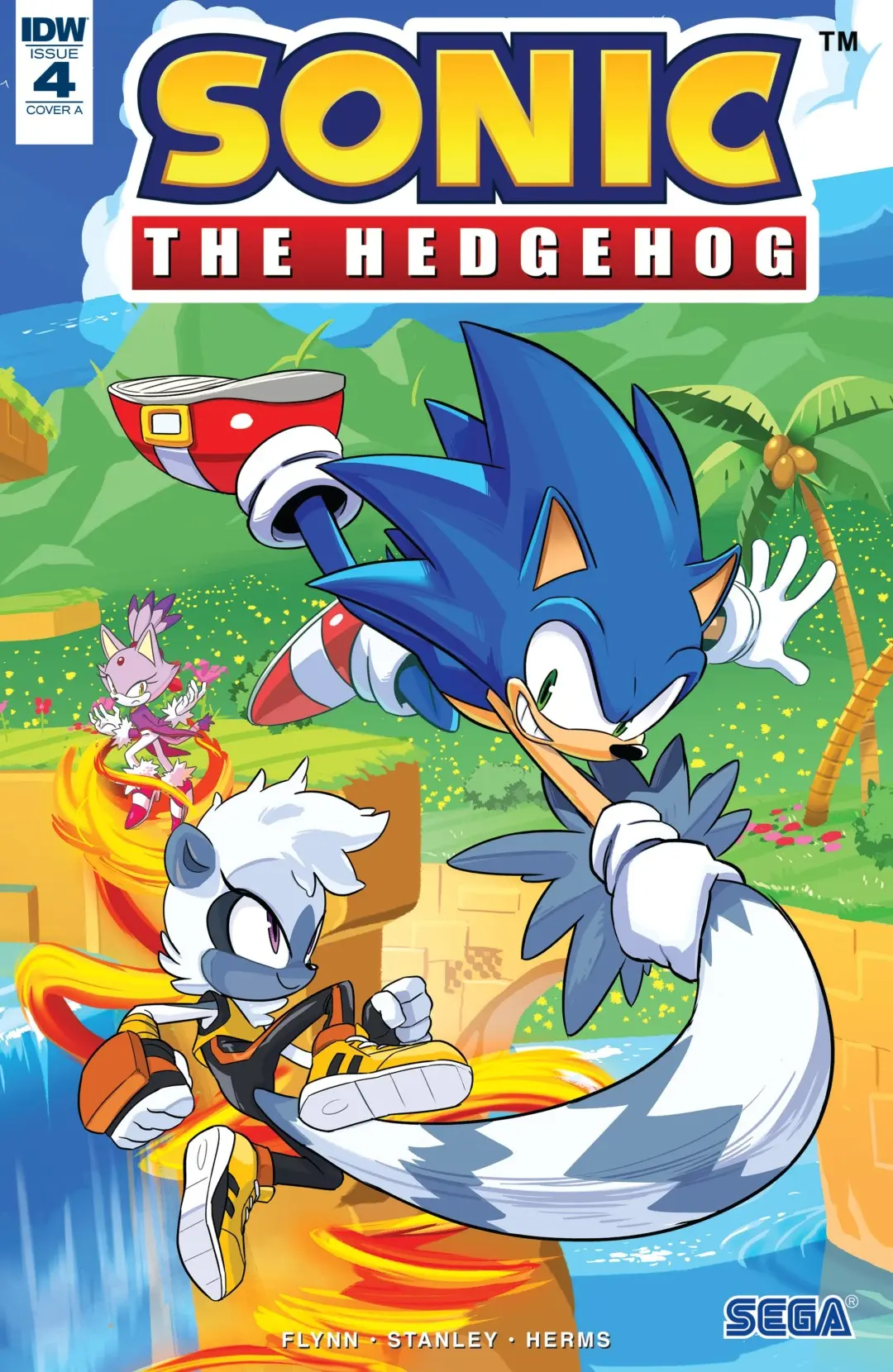 Sonic the Hedgehog Issue 4 (2018)