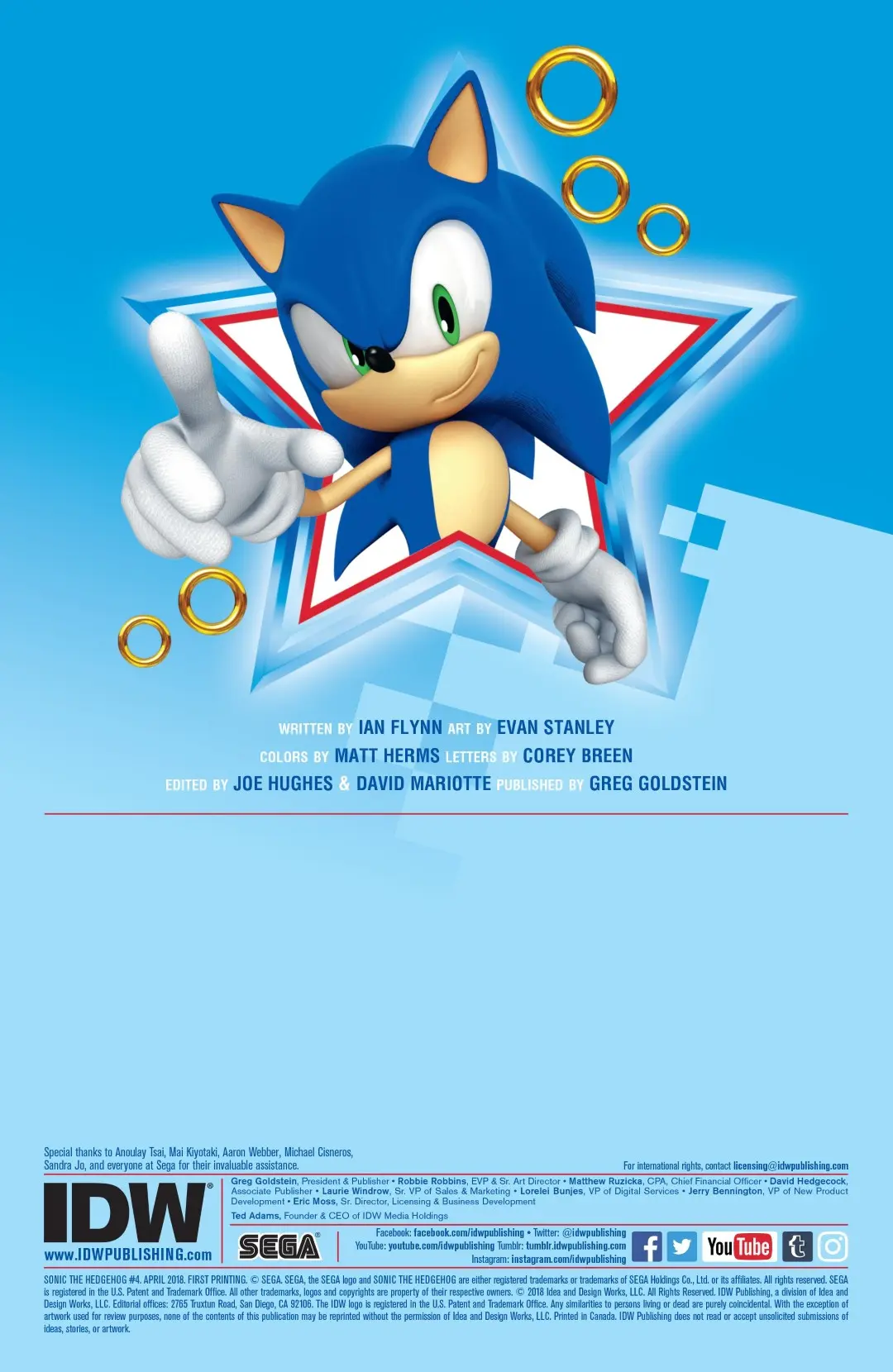 Sonic The Hedgehog #4 (2018) - Page 2