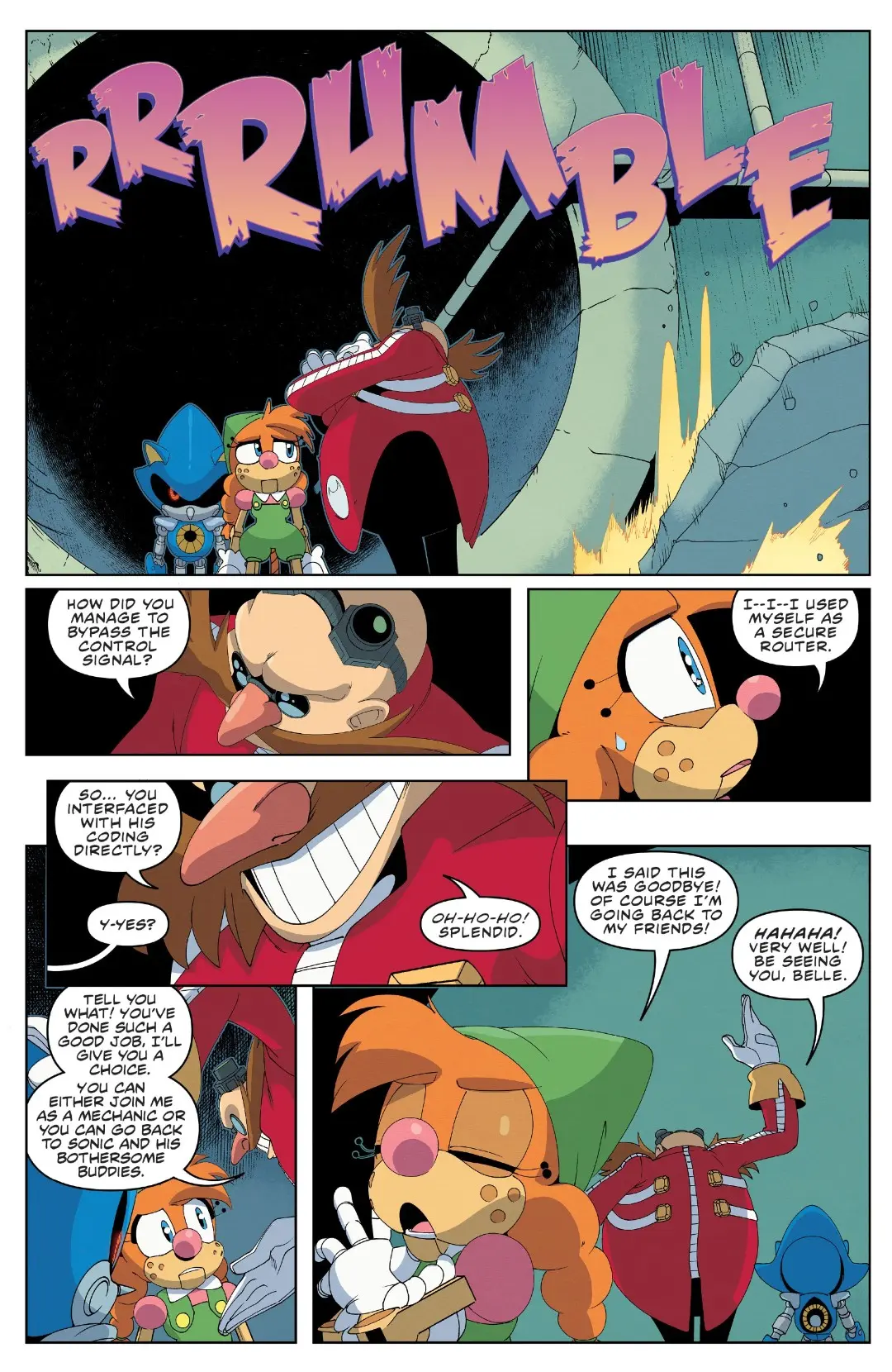 Sonic The Hedgehog #50 (2022) - Page 35