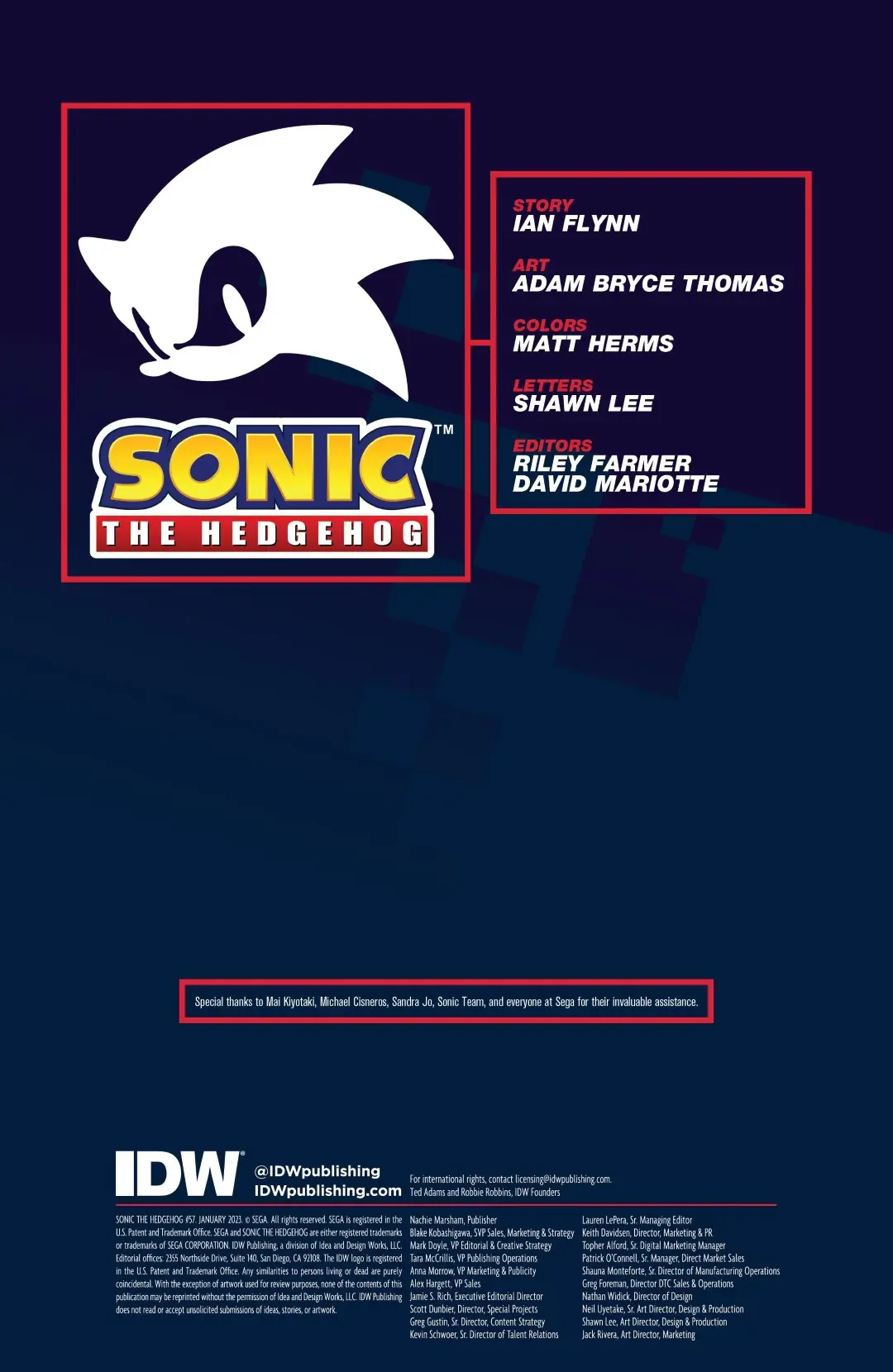 Sonic The Hedgehog #57 (2023) - Page 2