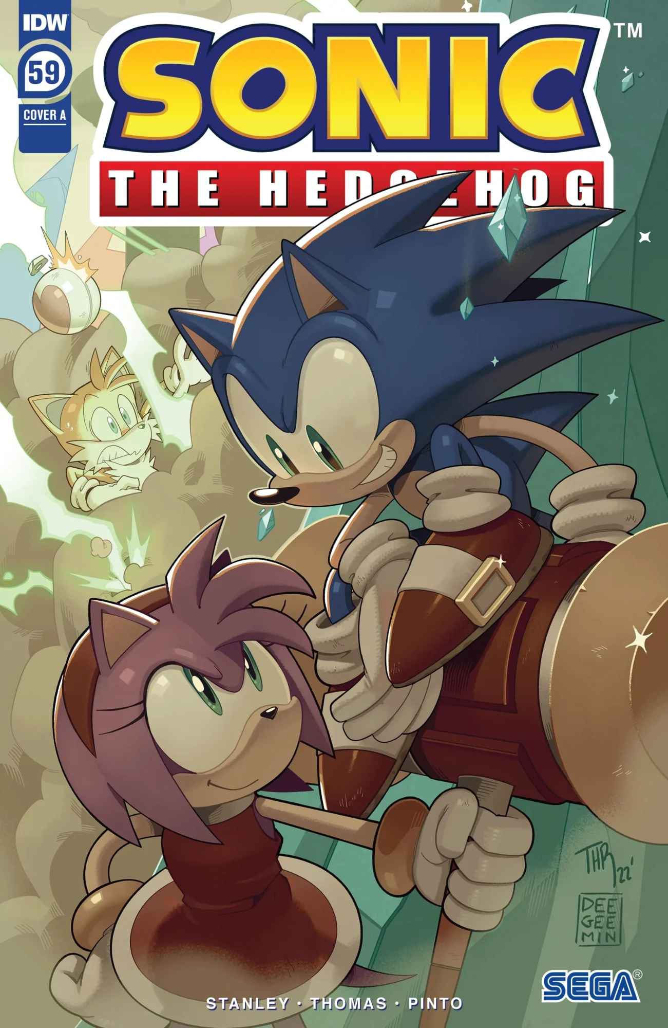 Sonic The Hedgehog #59 (2023) - Page 1 - Copy