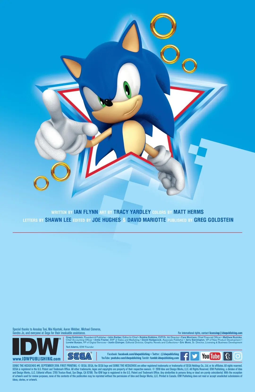 Sonic The Hedgehog #9 (2018) - Page 2