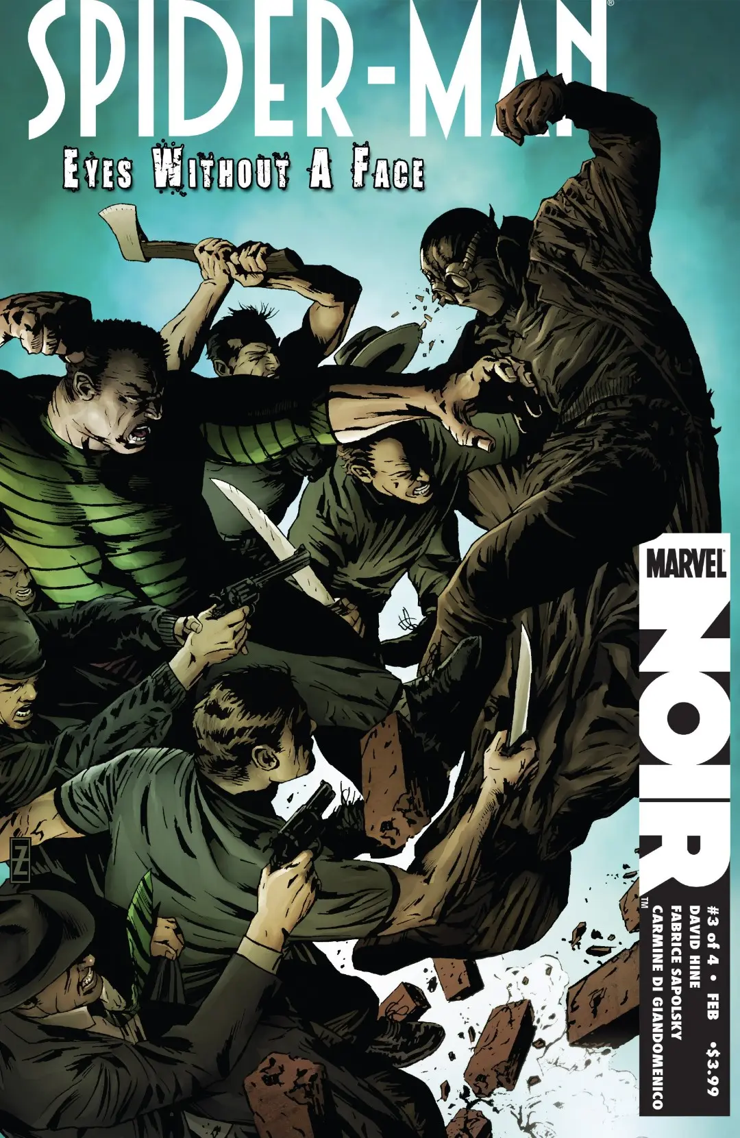 Spider-Man Noir Eyes Without A Face Issue 03 (2010)
