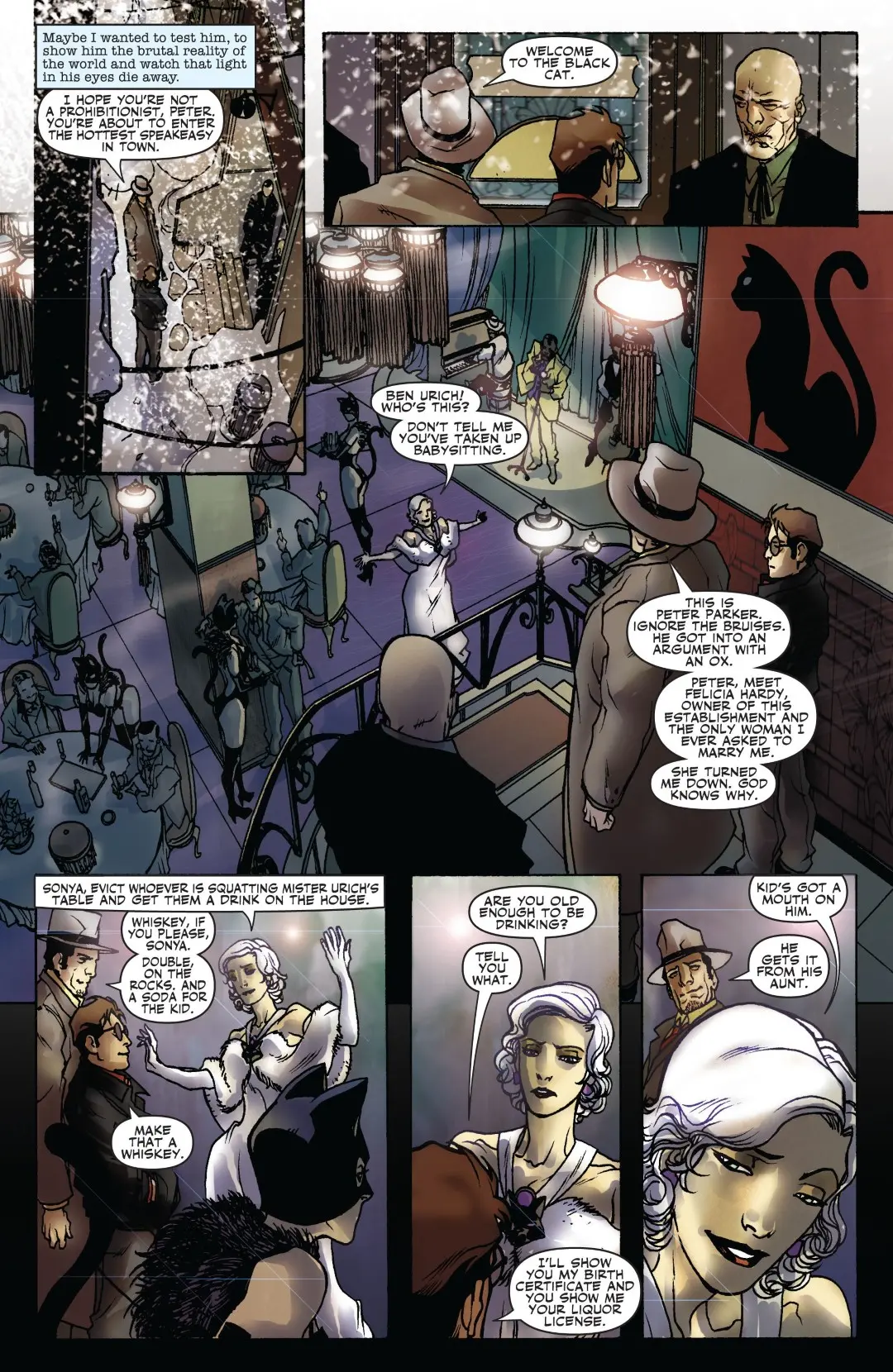 Spider-Man Noir V1 #1 (of 4) (2009) - Page 11
