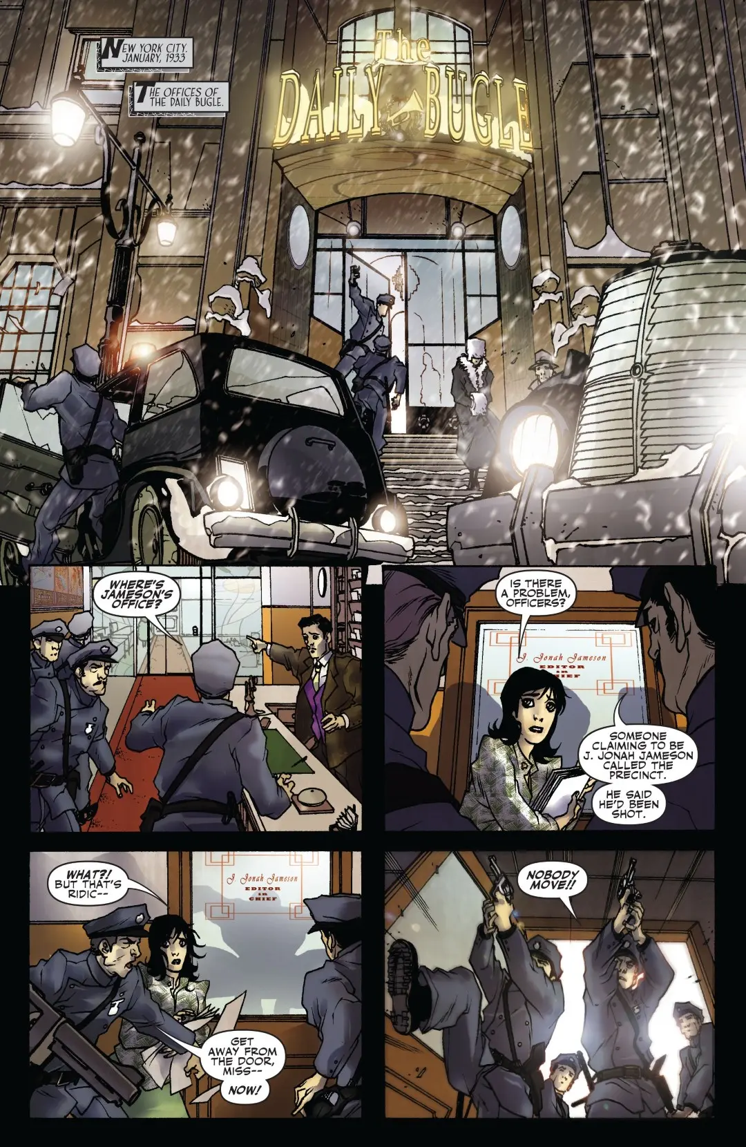 Spider-Man Noir V1 #1 (of 4) (2009) - Page 2