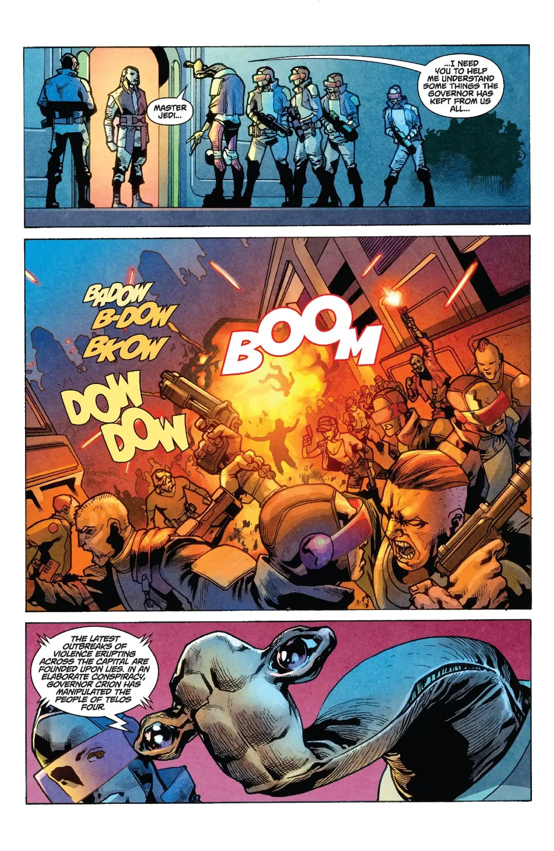 Star Wars - Jedi - The Dark Side #5 (2015) - Page 11
