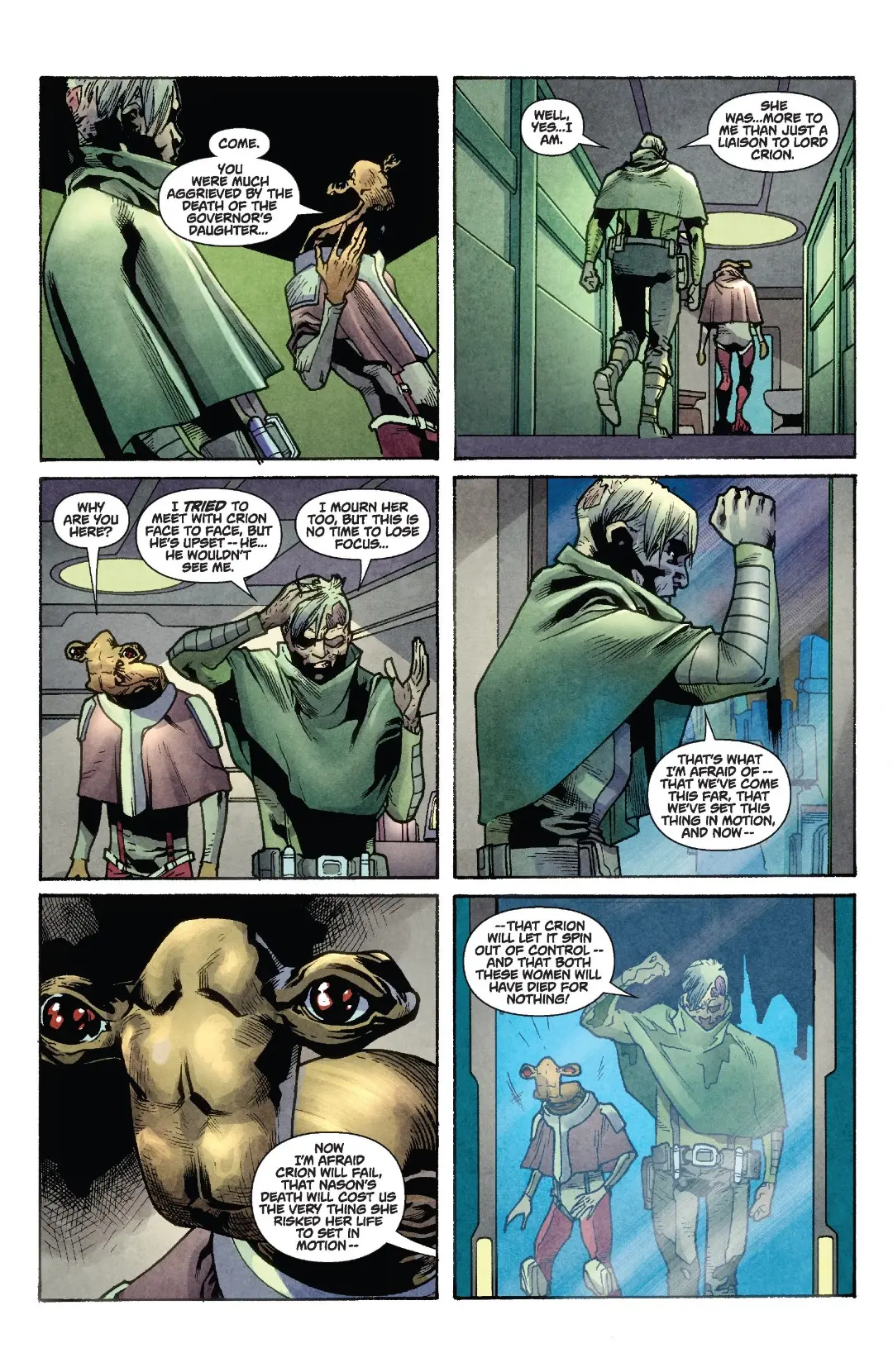 Star Wars - Jedi - The Dark Side #5 (2015) - Page 7