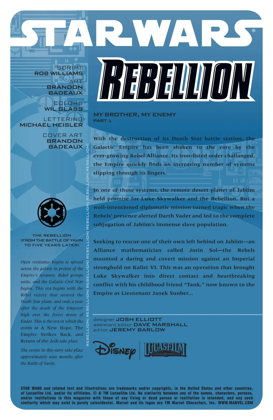 Star Wars - Rebellion #1 (2015) - Page 2