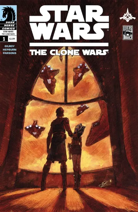 Star Wars - The Clone Wars #1 (of 12) (2008) - Page 1 - Copy