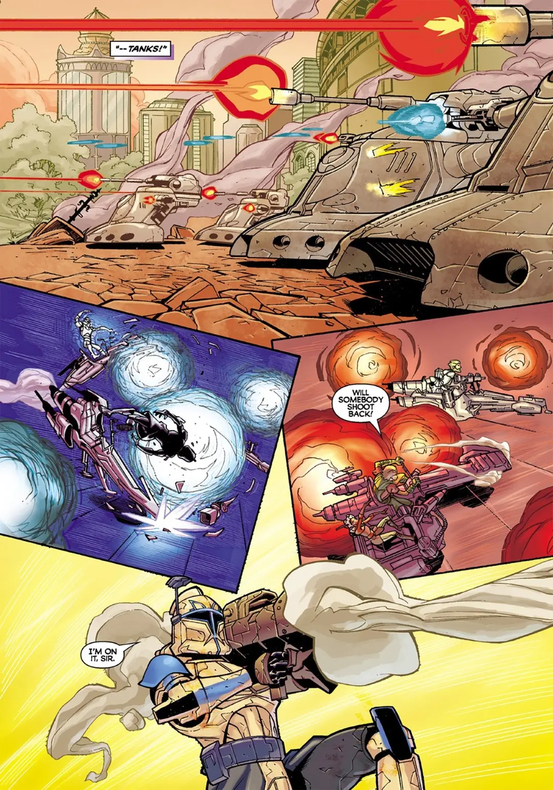 Star Wars - The Clone Wars #1 (of 12) (2008) - Page 7