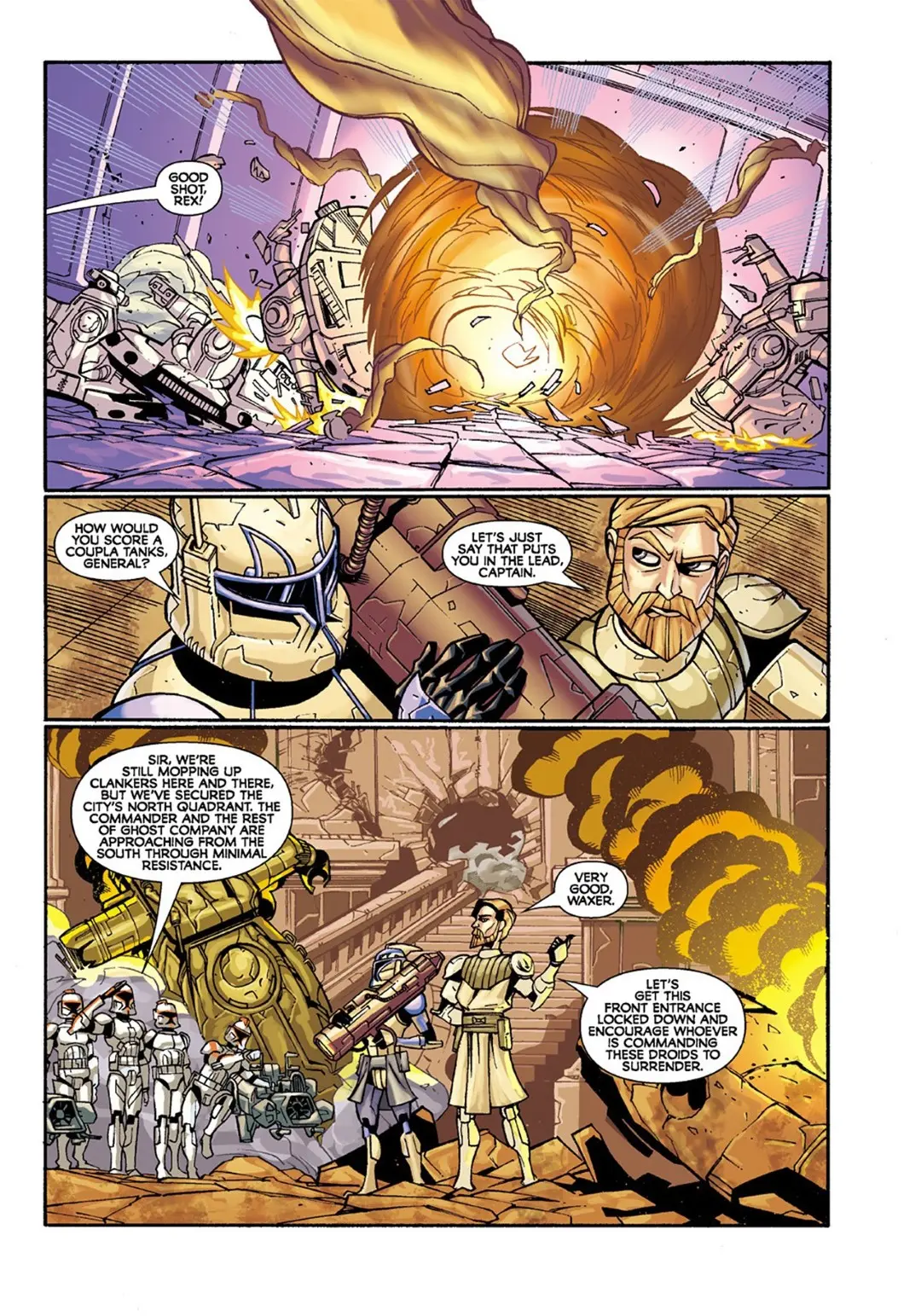 Star Wars - The Clone Wars #1 (of 12) (2008) - Page 8