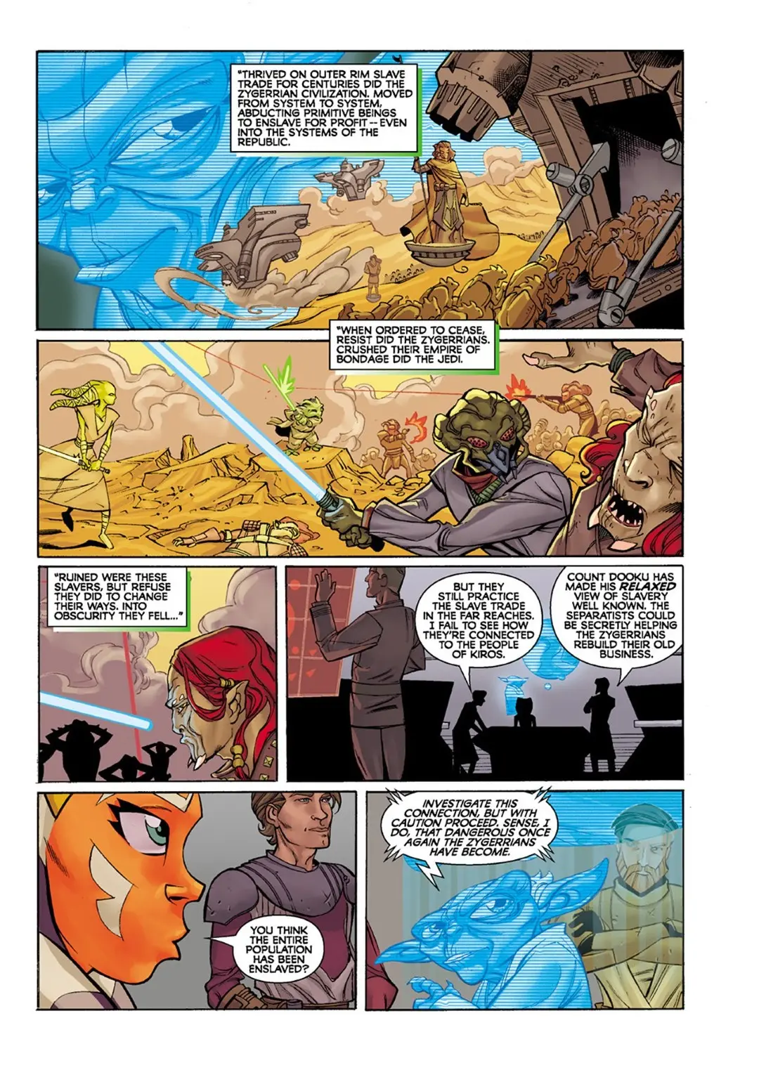 Star Wars - The Clone Wars #2 (of 12) (2008) - Page 4