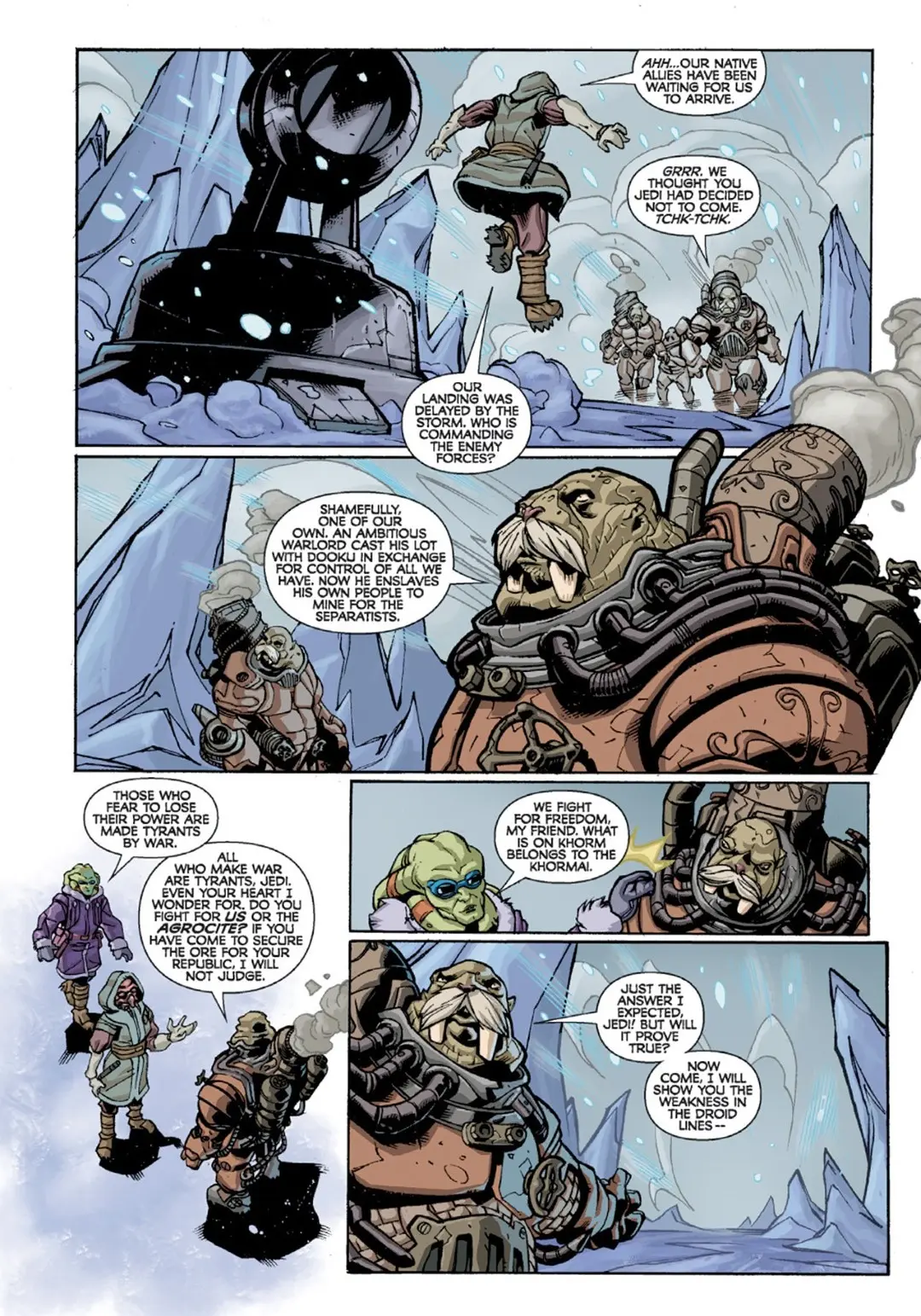 Star Wars - The Clone Wars #7 (of 12) (2009) - Page 5