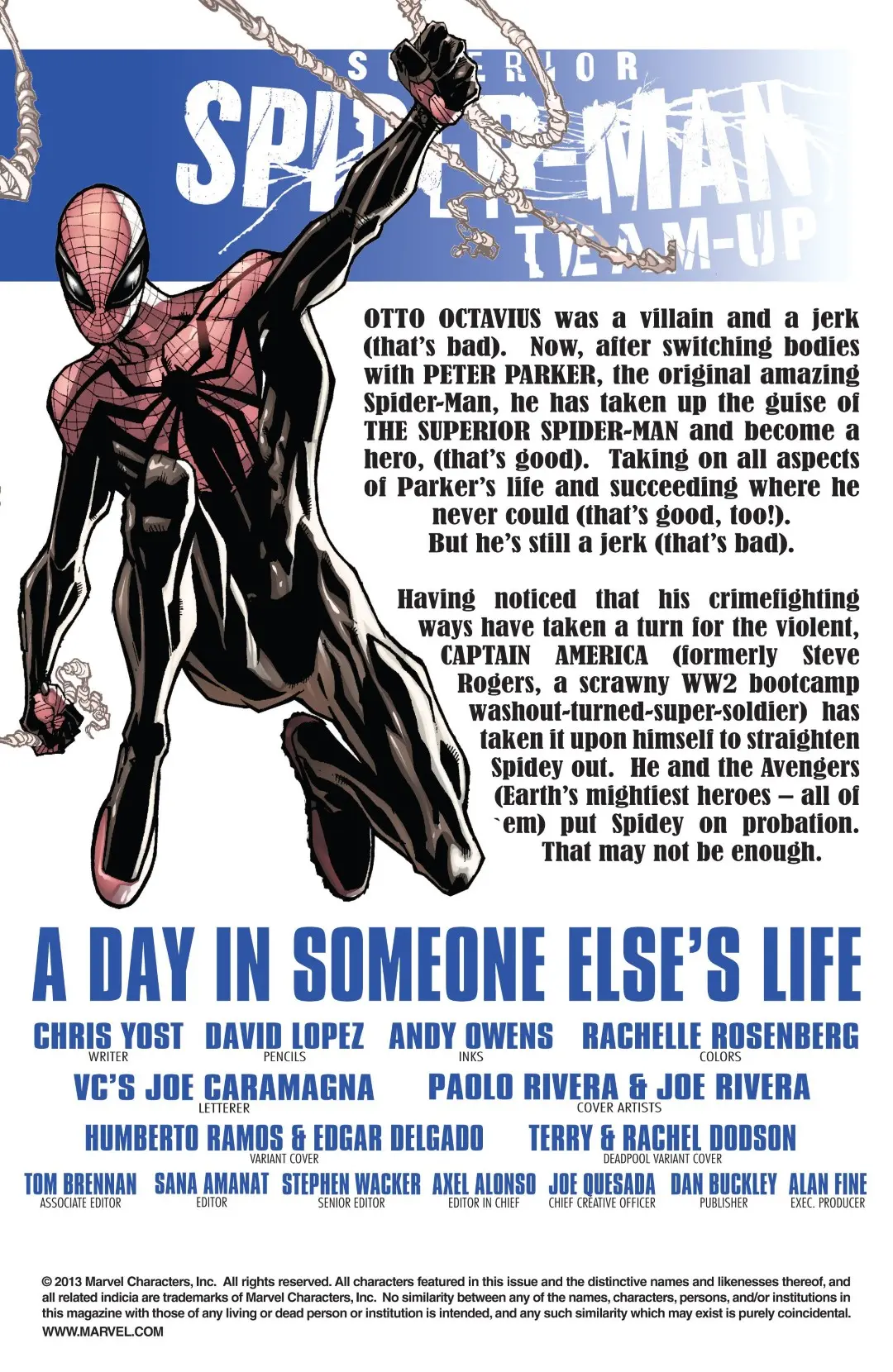 Superior Spider-Man Team-Up #1 (2013) - Page 2