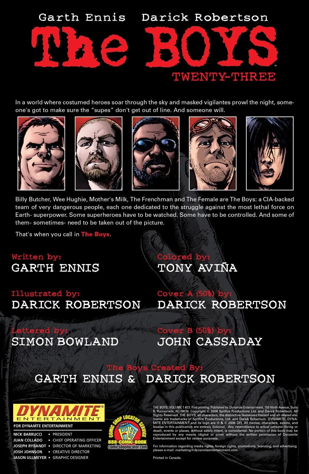 The Boys #23 (2008) - Page 2