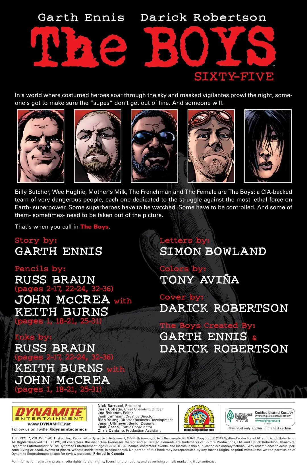 The Boys #65 (2012) - Page 2